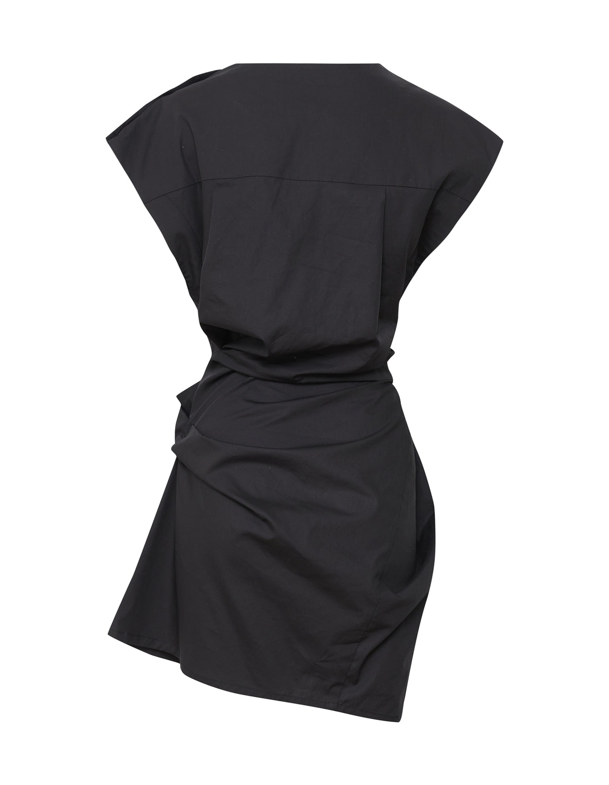 GRENADA MINI TWIST DRESS | BLACK