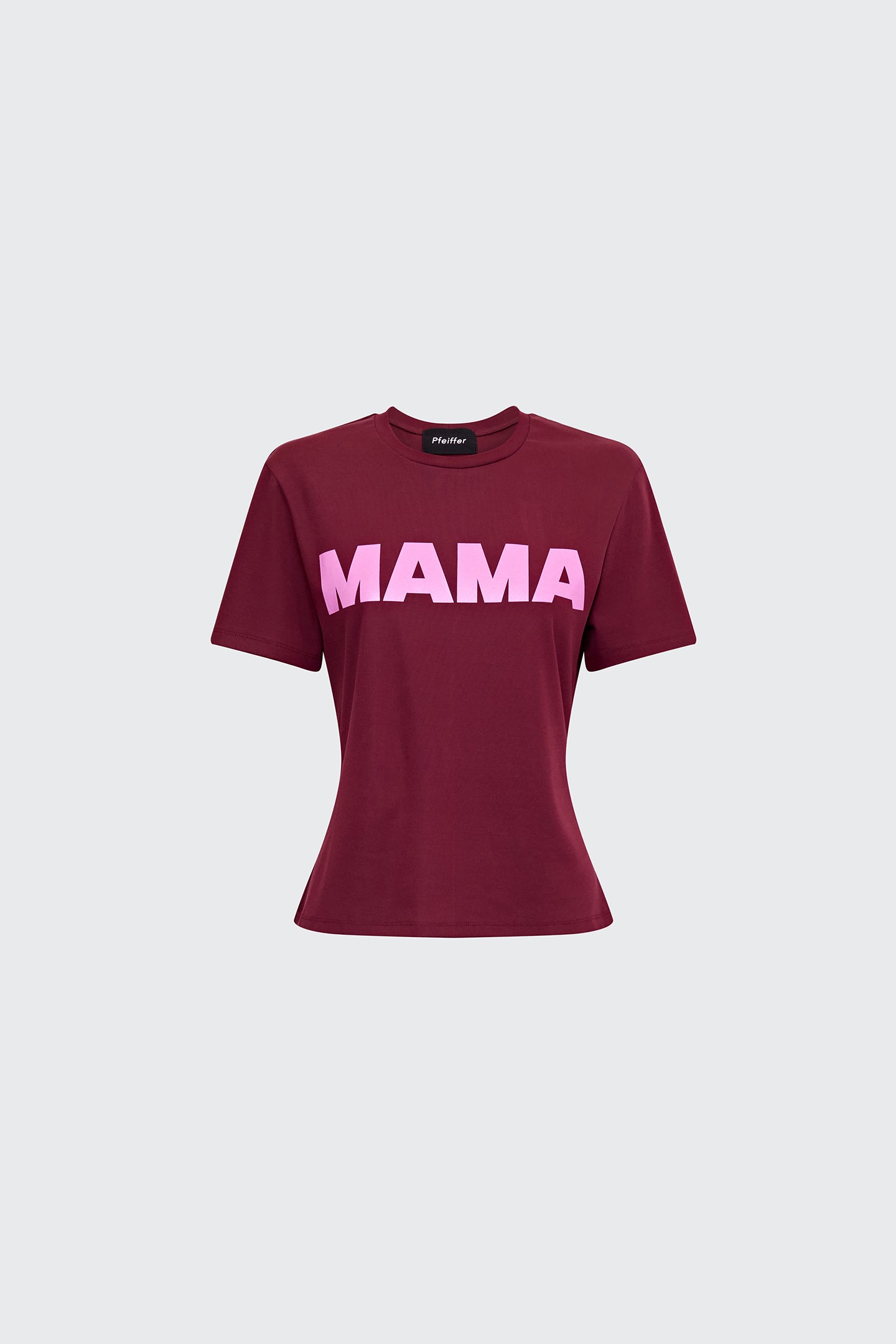 MAMA TEE | BURGUNDY