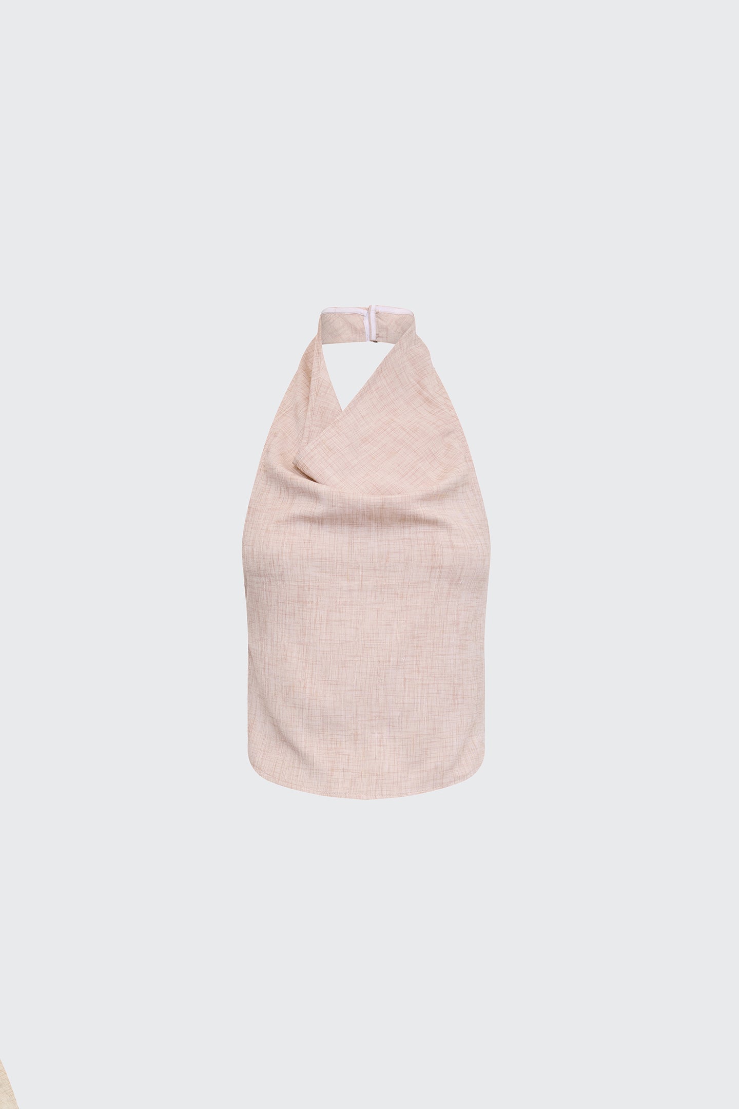 PINO COWL NECK TOP | NATURAL