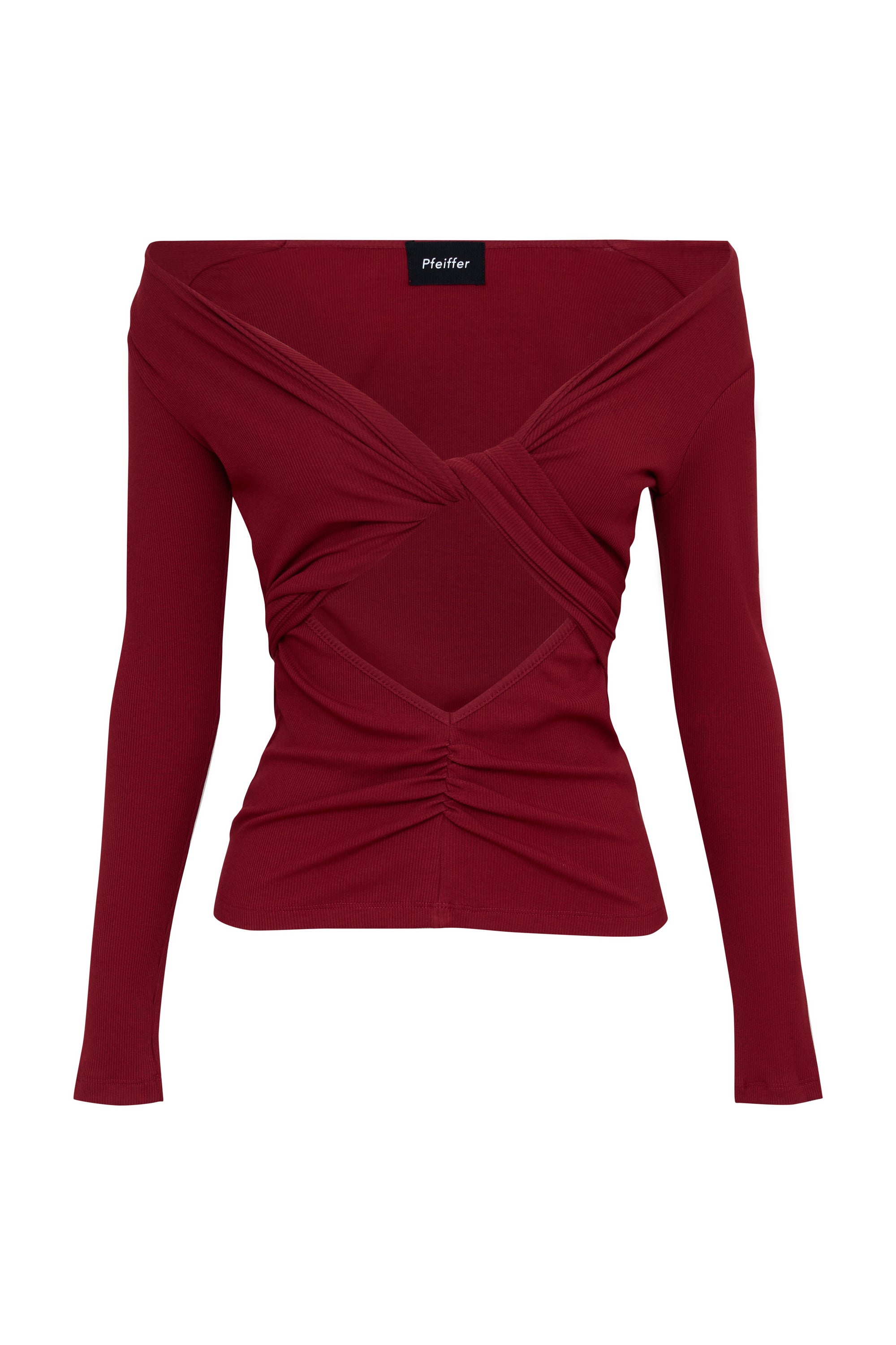 RAMOS LONG SLEEVE TOP | SANGRIA