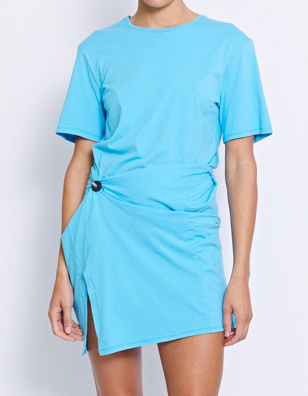 ESSO TWIST DRESS | BLUE