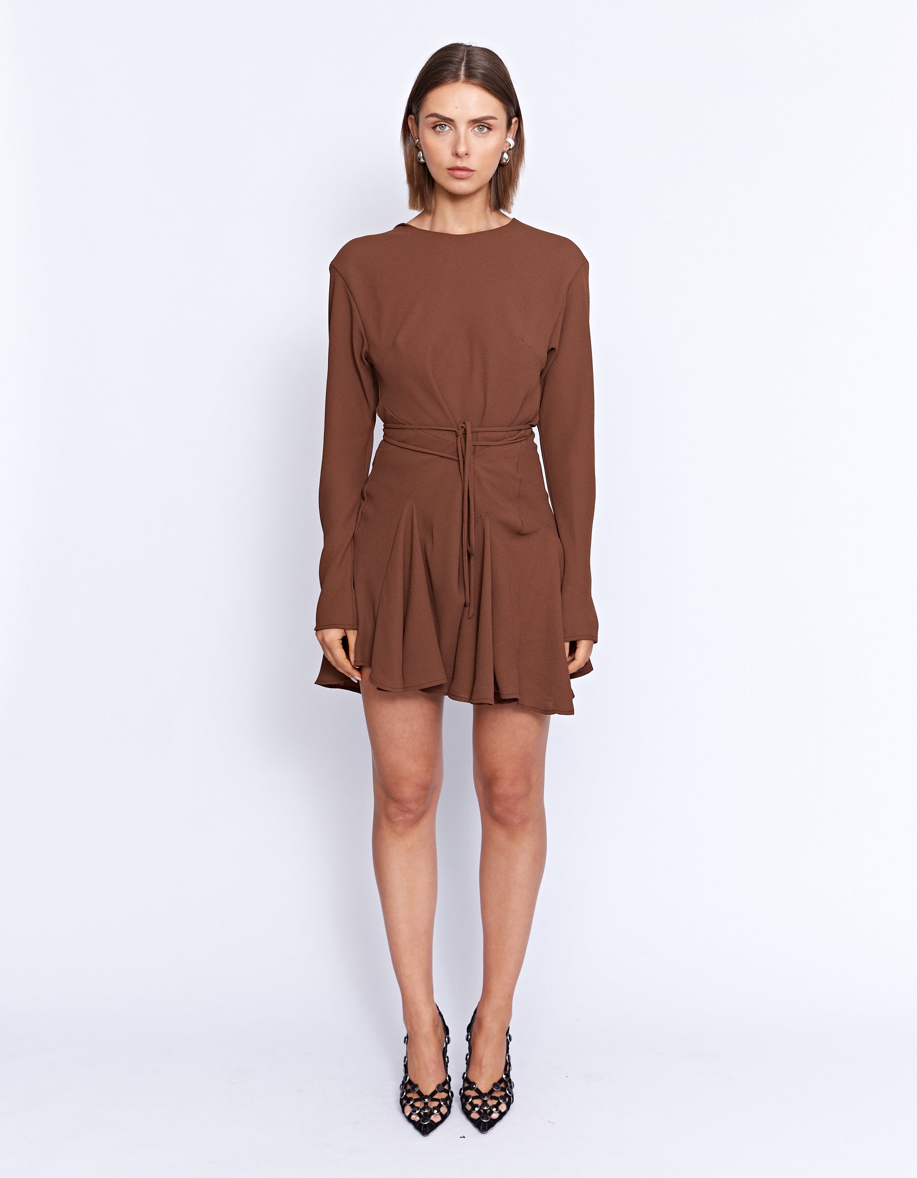 COLETTE MINI DRESS | CHOCOLATE PFEIFFER COLETTE MINI DRESS | CHOCOLATE PFEIFFER
