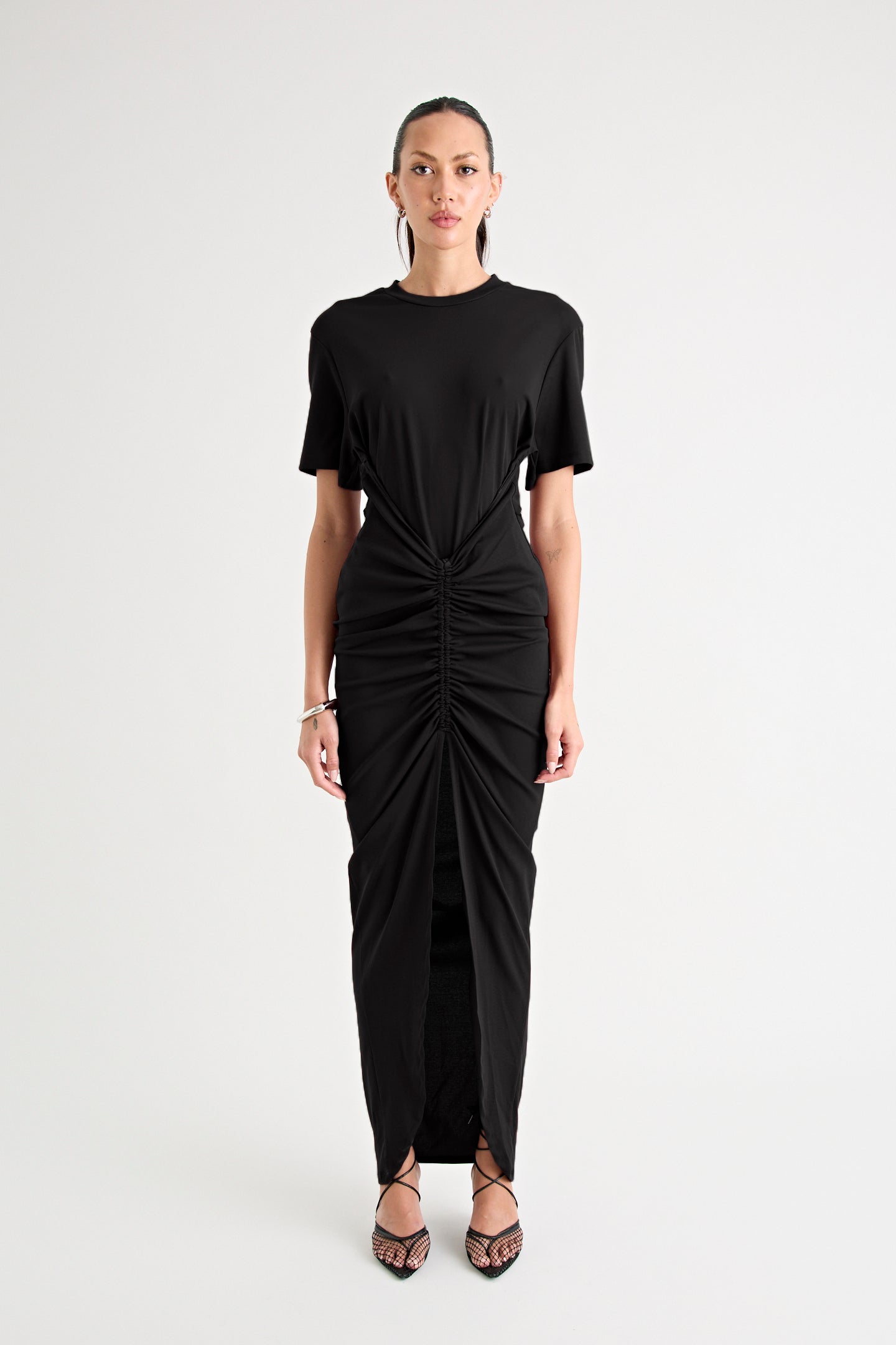 NIKO MAXI DRESS | BLACK