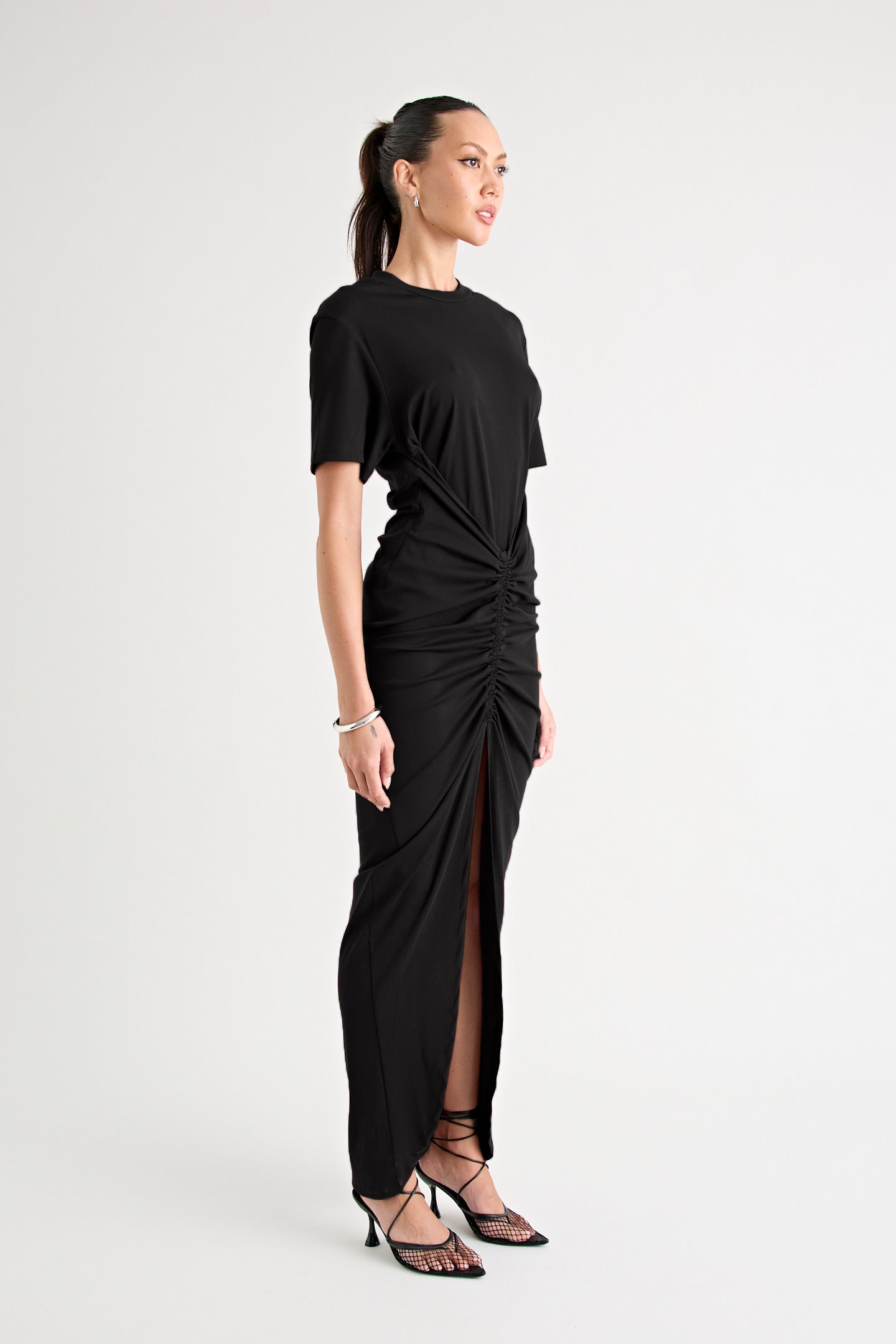 NIKO MAXI DRESS | BLACK