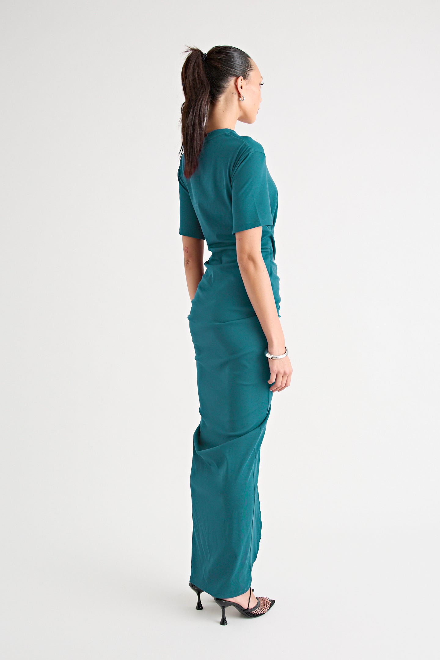 NIKO MAXI DRESS | EMERALD