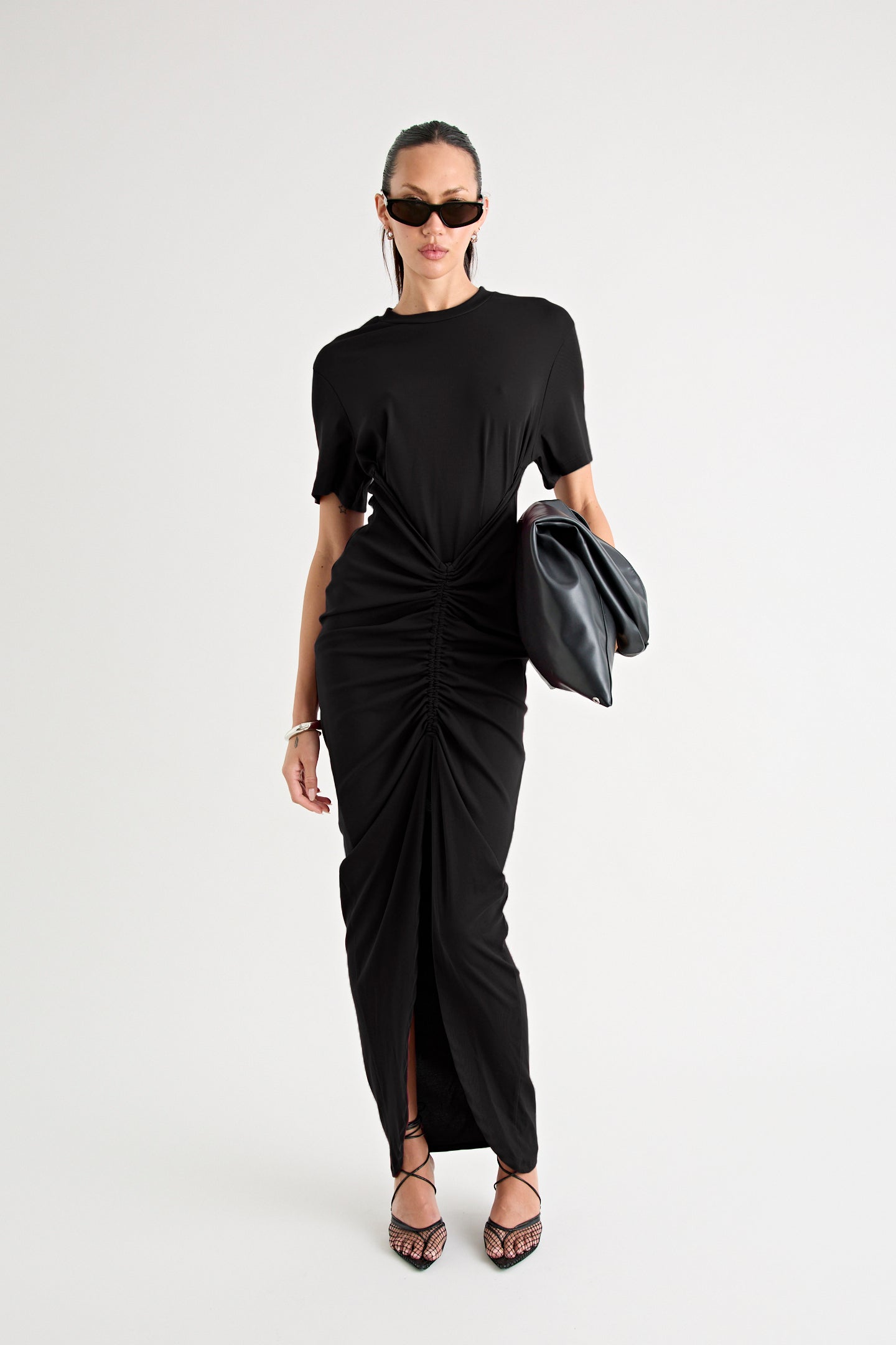 NIKO MAXI DRESS | BLACK