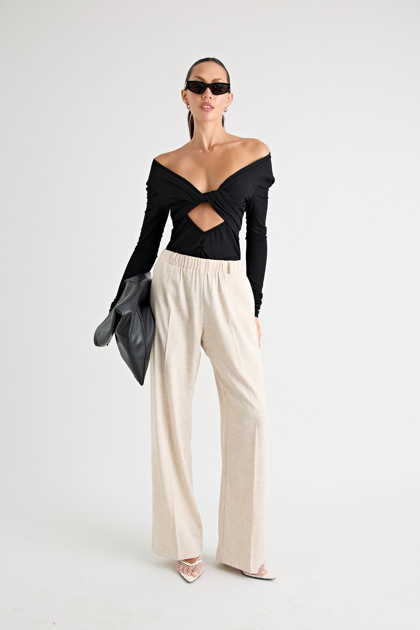 PINO WIDE LEG PANT | NATURAL