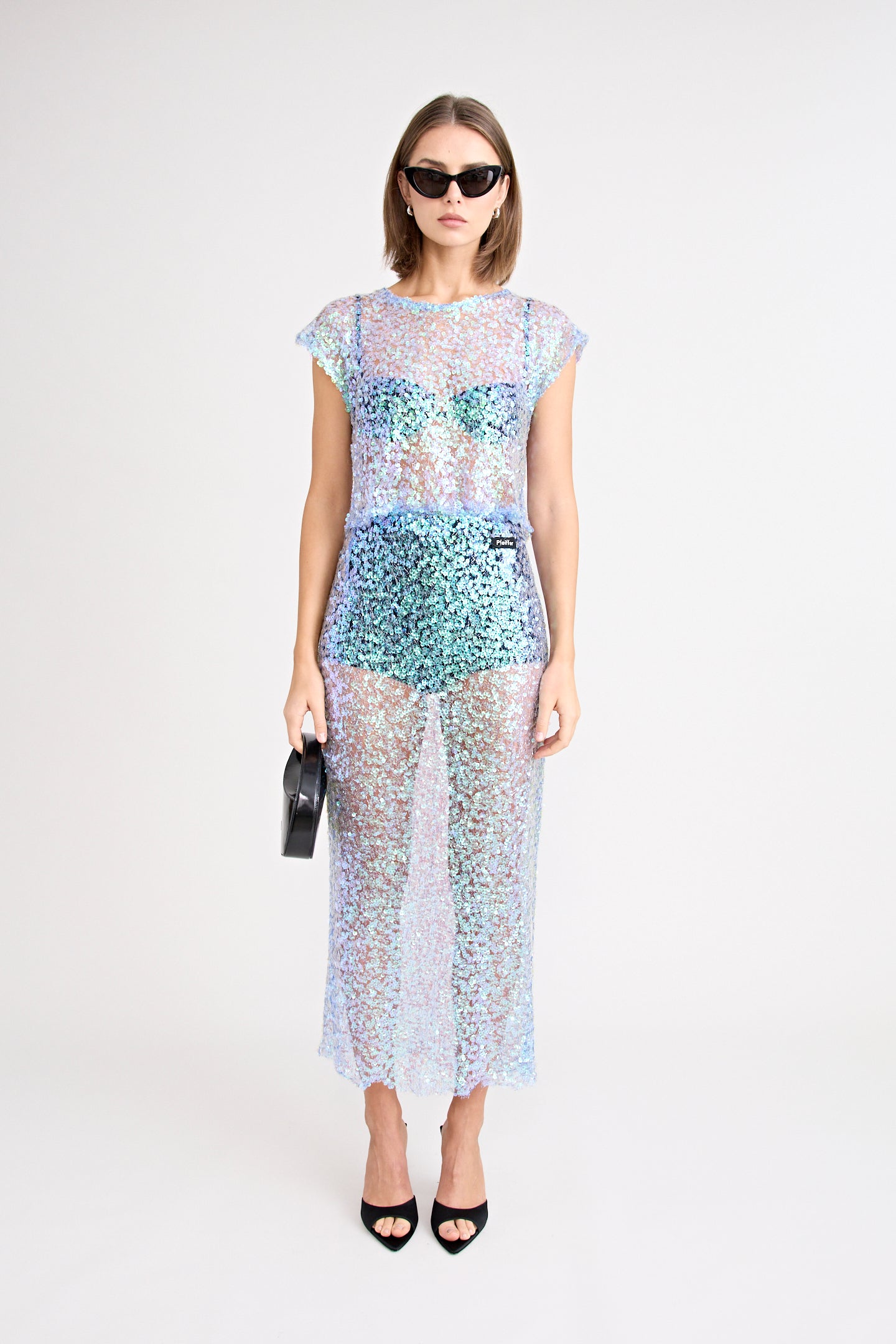 DELPHINE SKIRT | AQUAMARINE