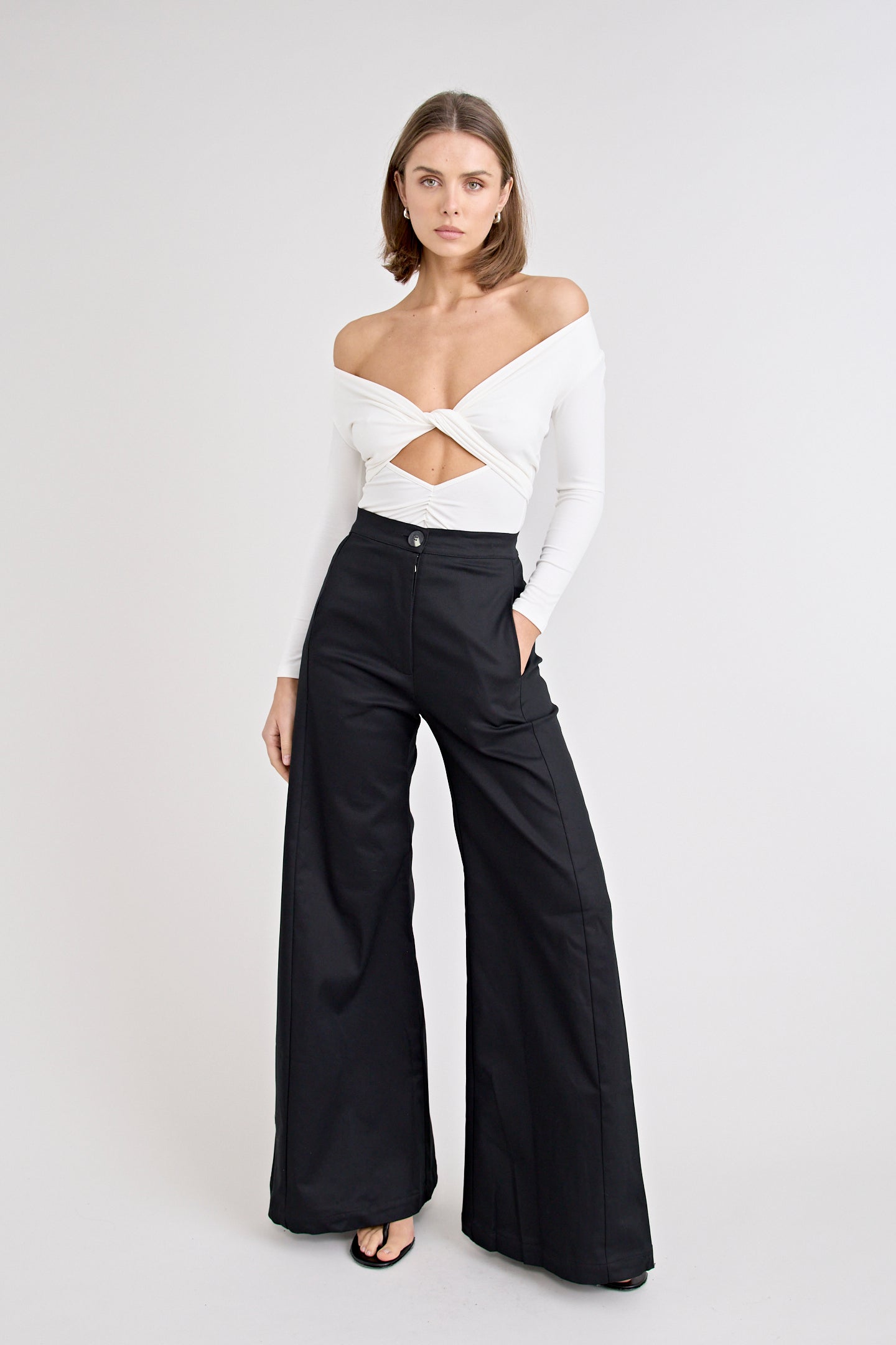 MARLIN HIGH WAIST PANT | BLACK