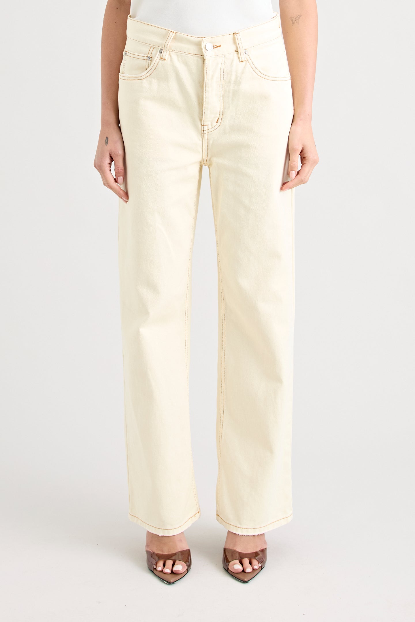 BAYSE BRAND | PERRY DENIM PANT| ANGORA
