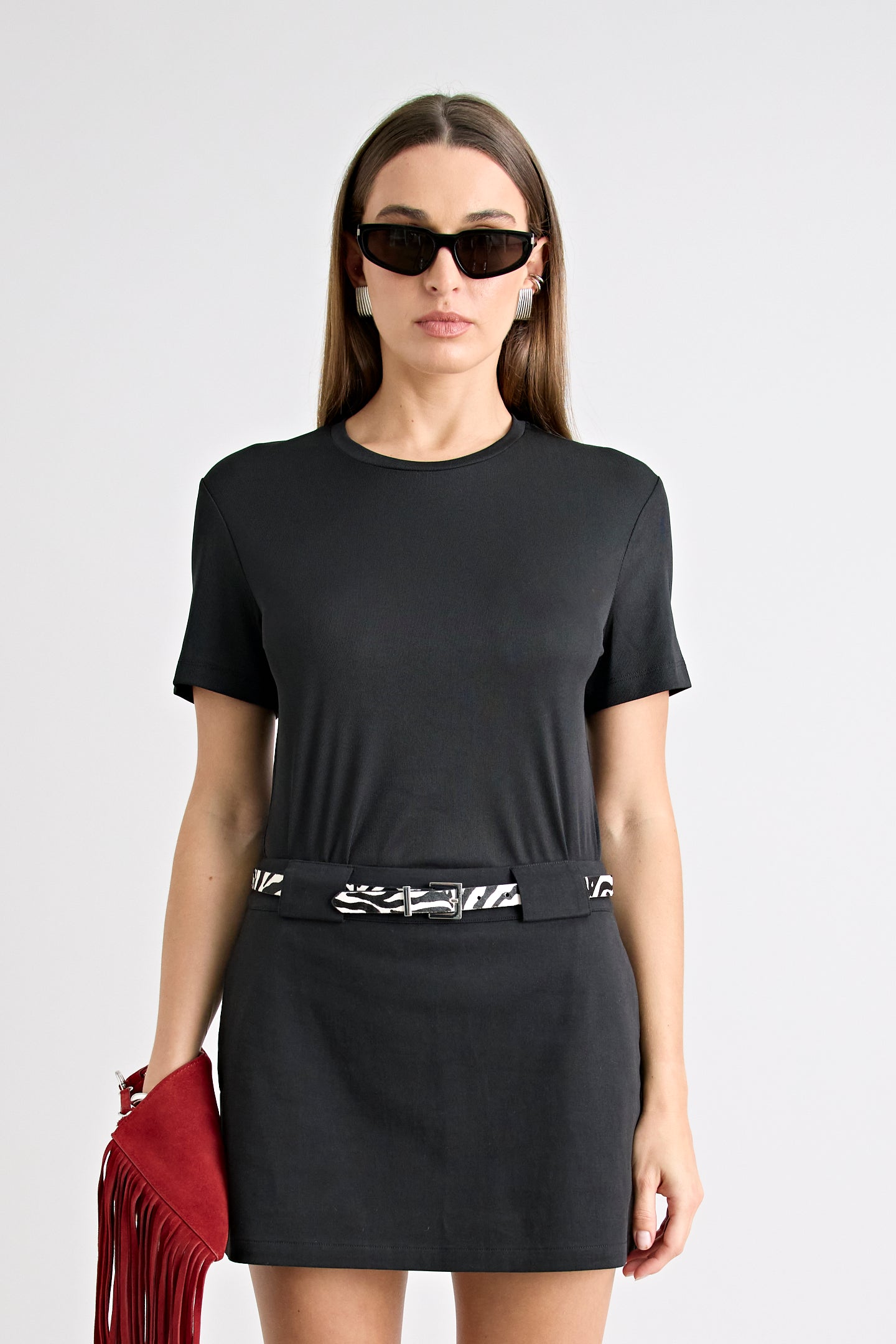 CHRISTOPHER SKIRT | BLACK