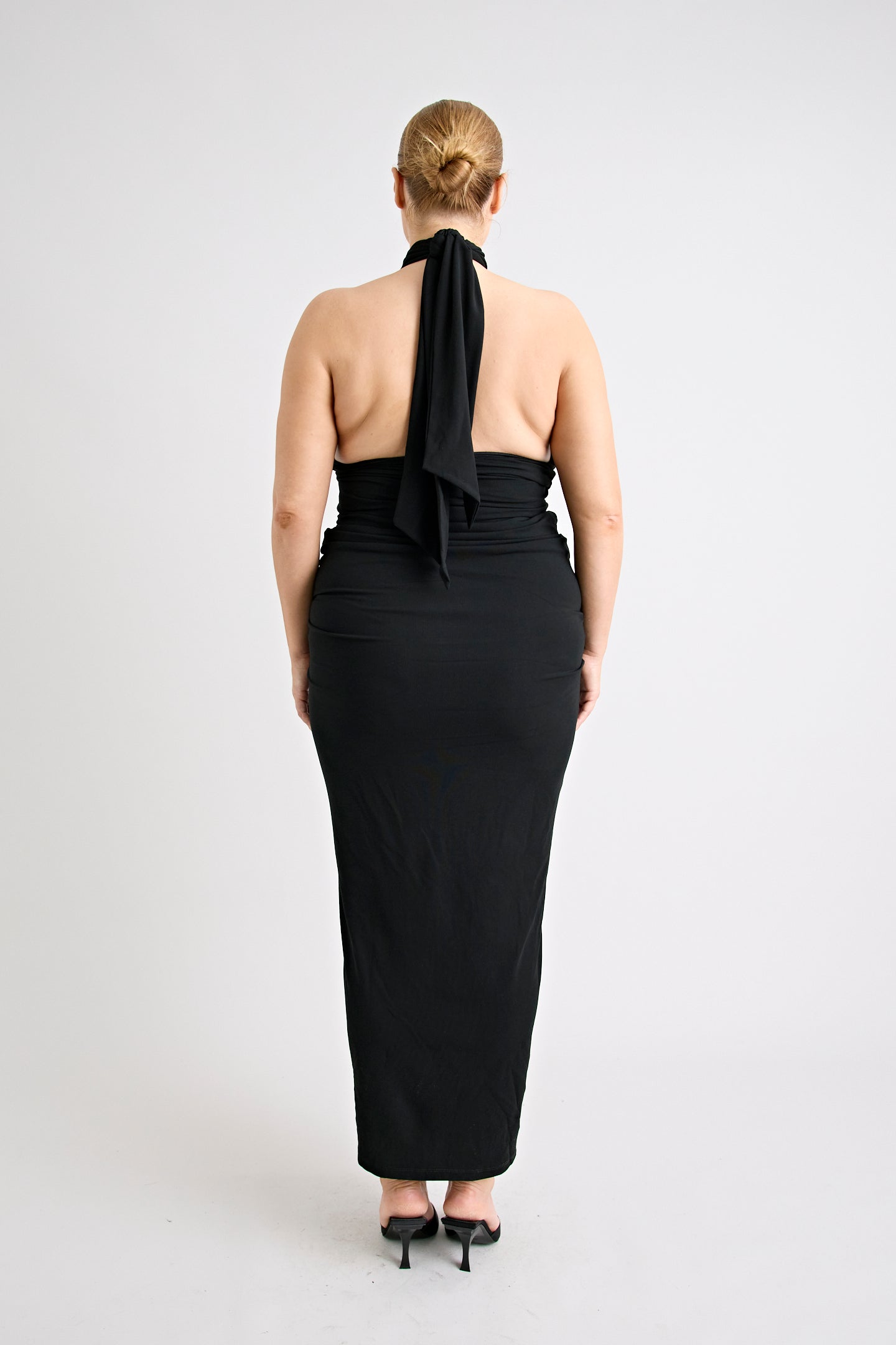 VICTORIA MAXI DRESS | BLACK