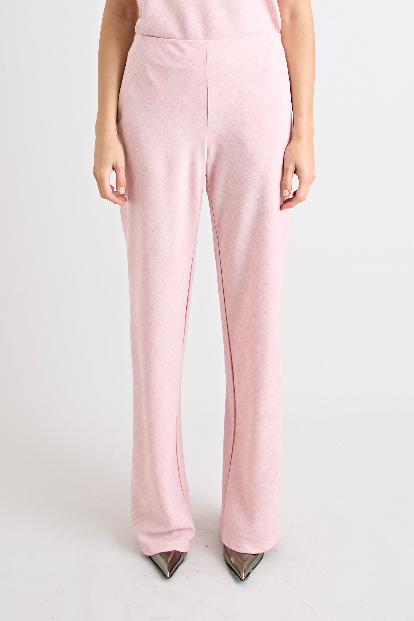 PINO BIAS CUT PANT | PINK