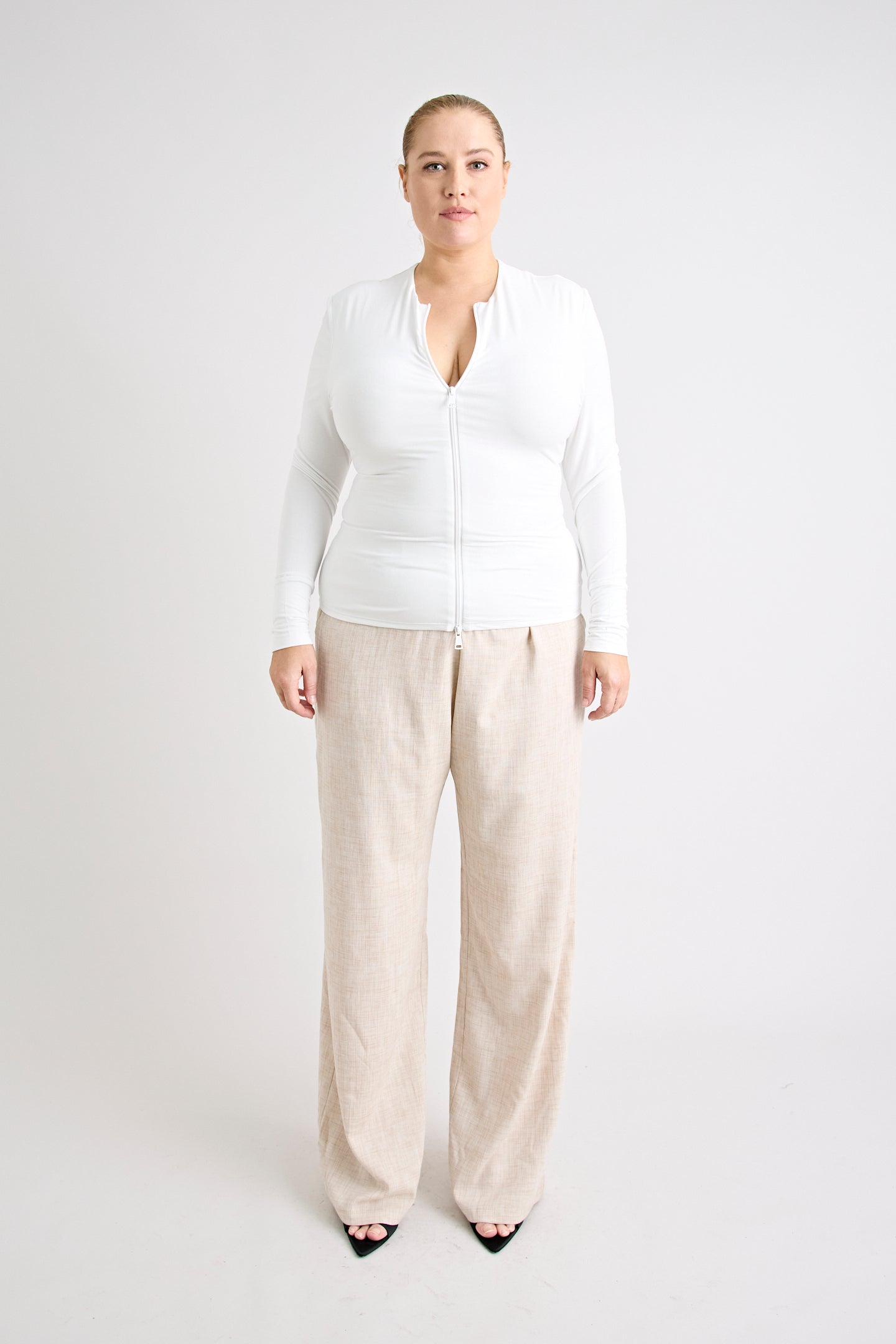 ALEC BAMBOO TOP | POWDER