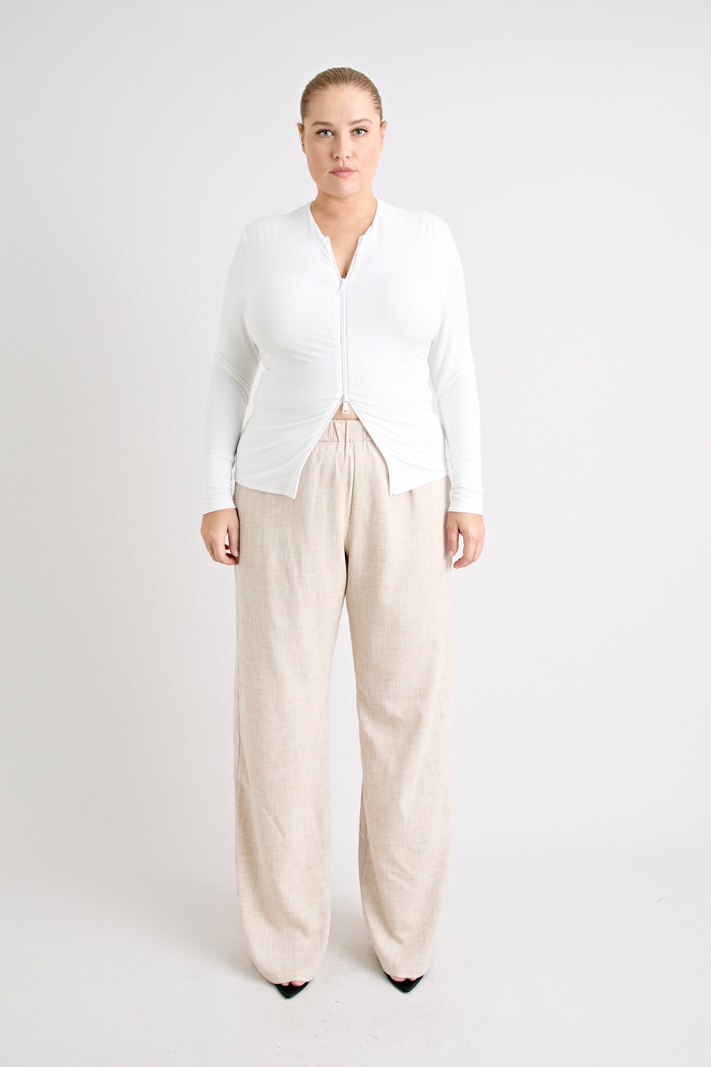 ALEC BAMBOO TOP | POWDER