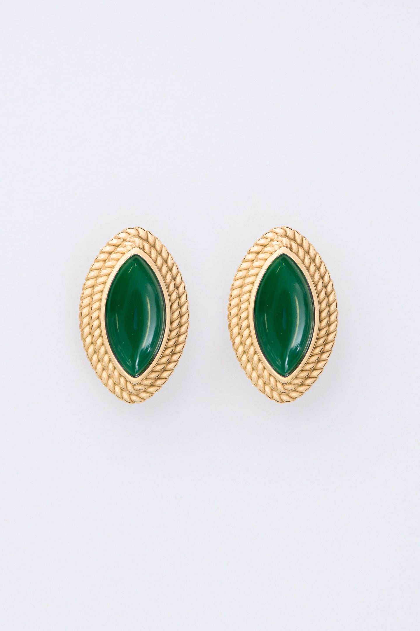 MARQUISE EARRINGS | EMERALD