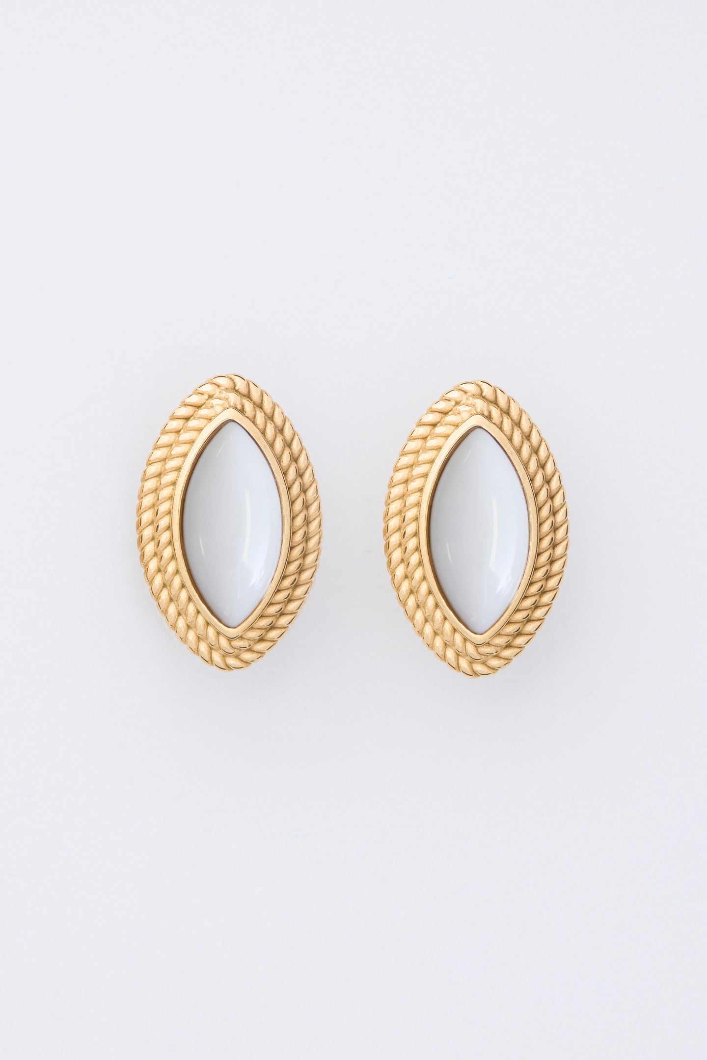 MARQUISE EARRINGS | WHITE