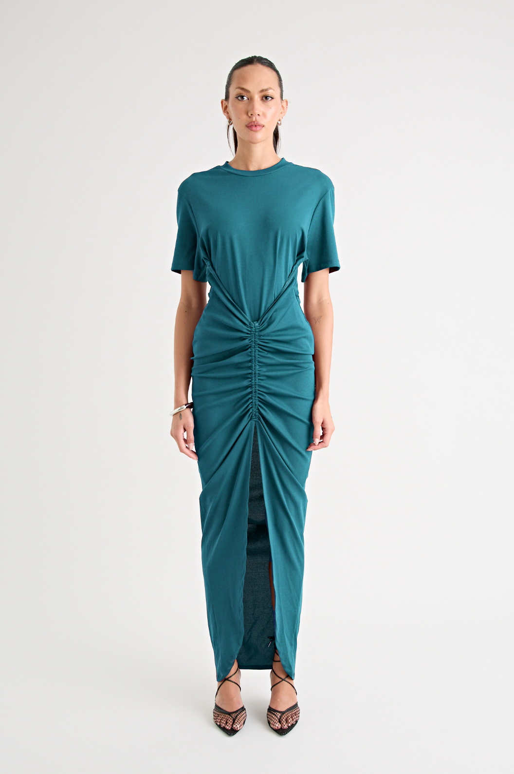 NIKO MAXI DRESS | EMERALD