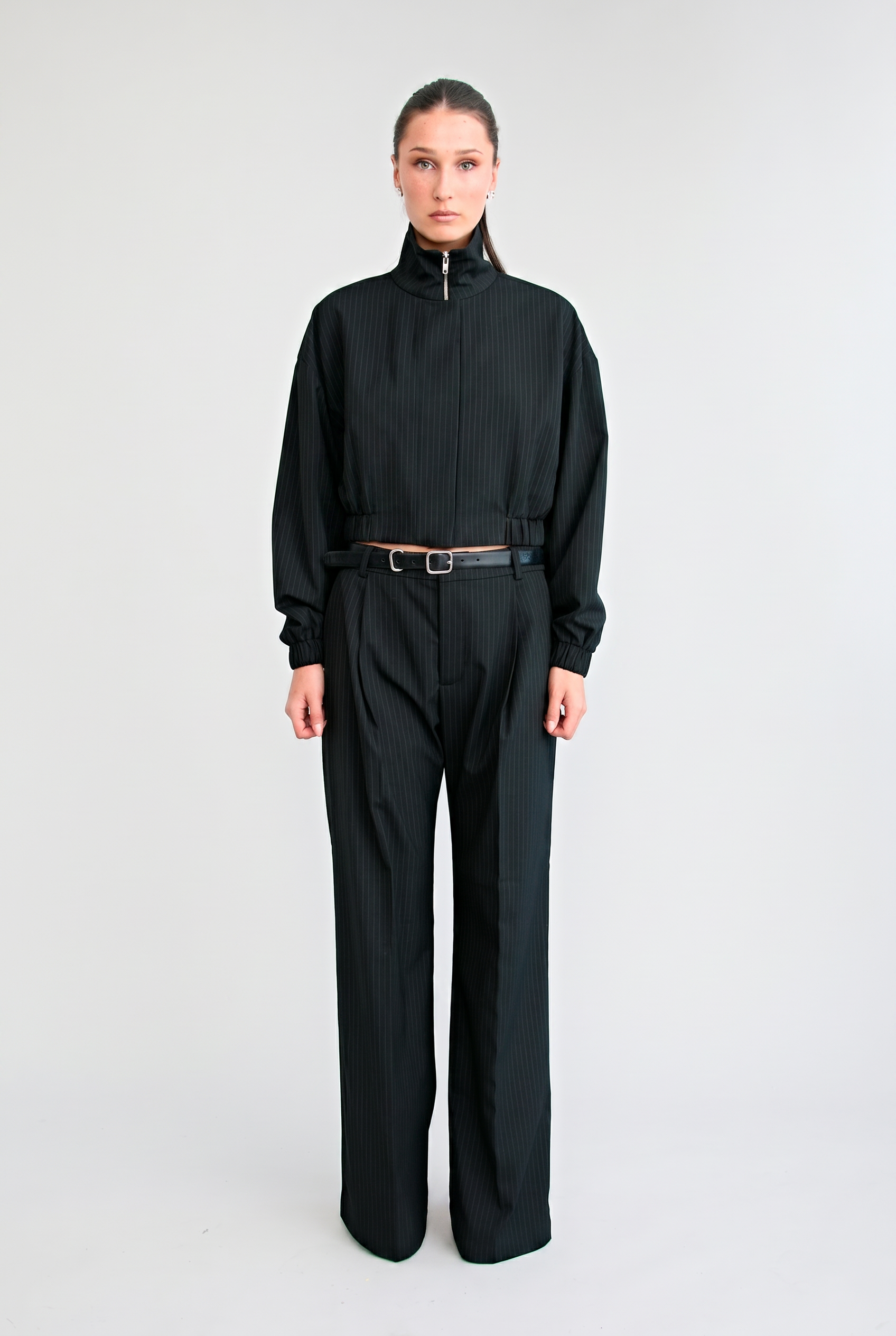 ZENA BOMBER JACKET | BLACK