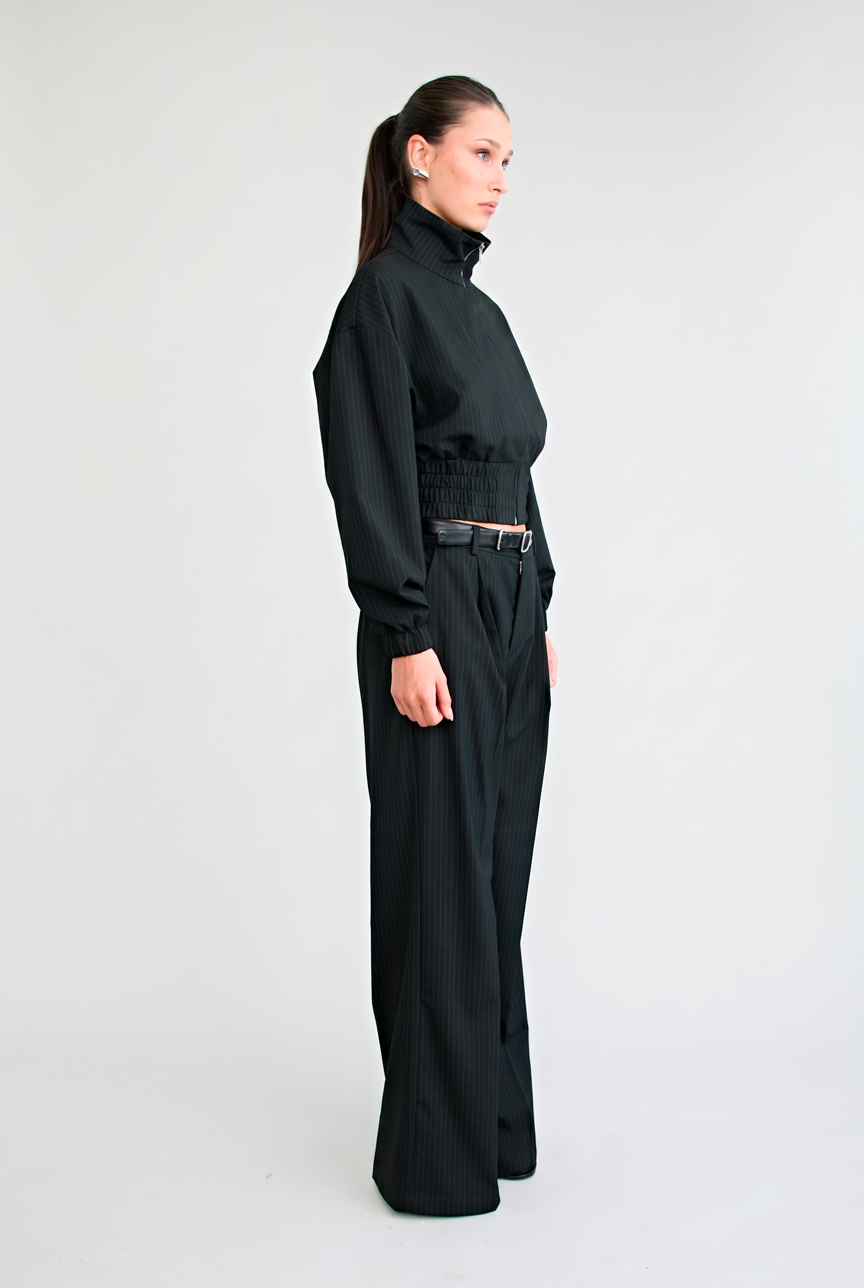 ZENA BOMBER JACKET | BLACK
