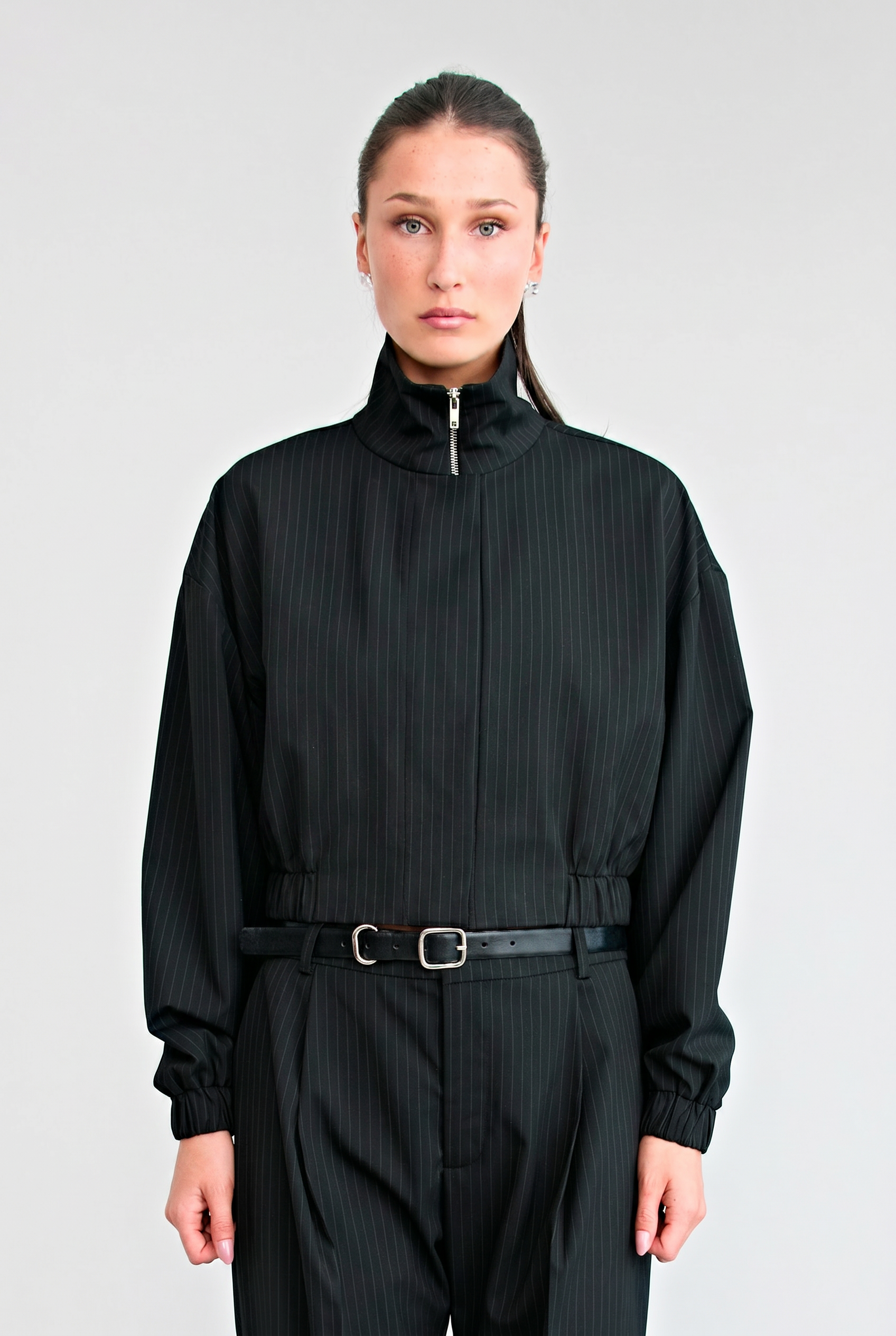ZENA BOMBER JACKET | BLACK
