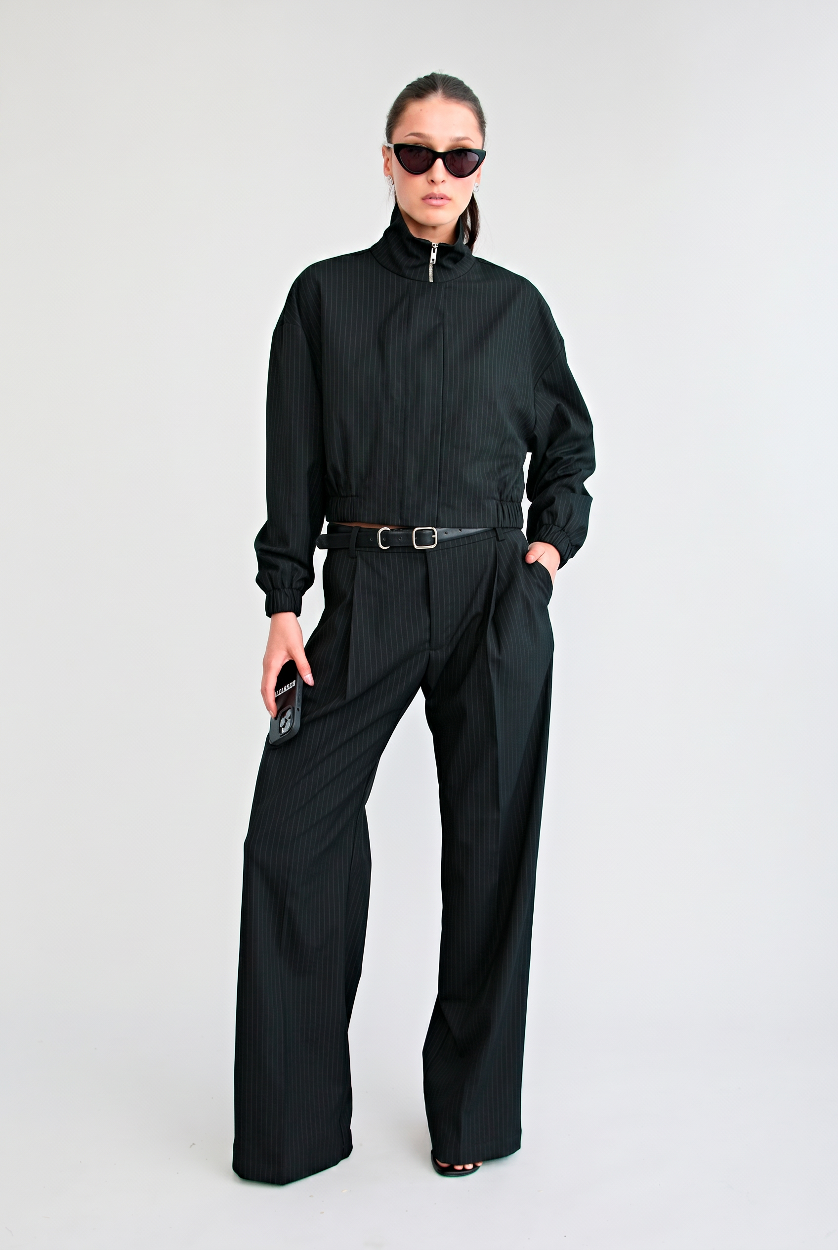 ZENA BOMBER JACKET | BLACK