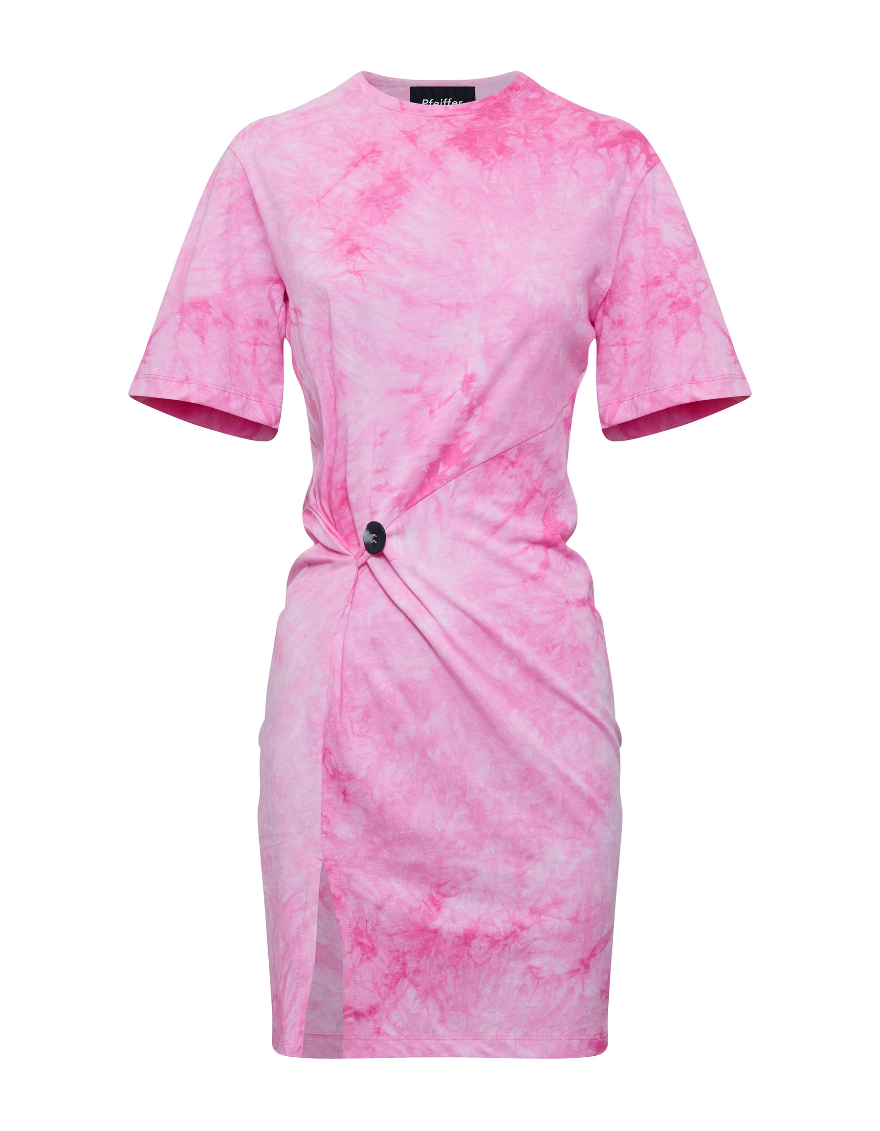 CASPIAN MINI TWIST DRESS | PINK