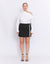 PARKS RHINESTONE SKIRT | BLACK