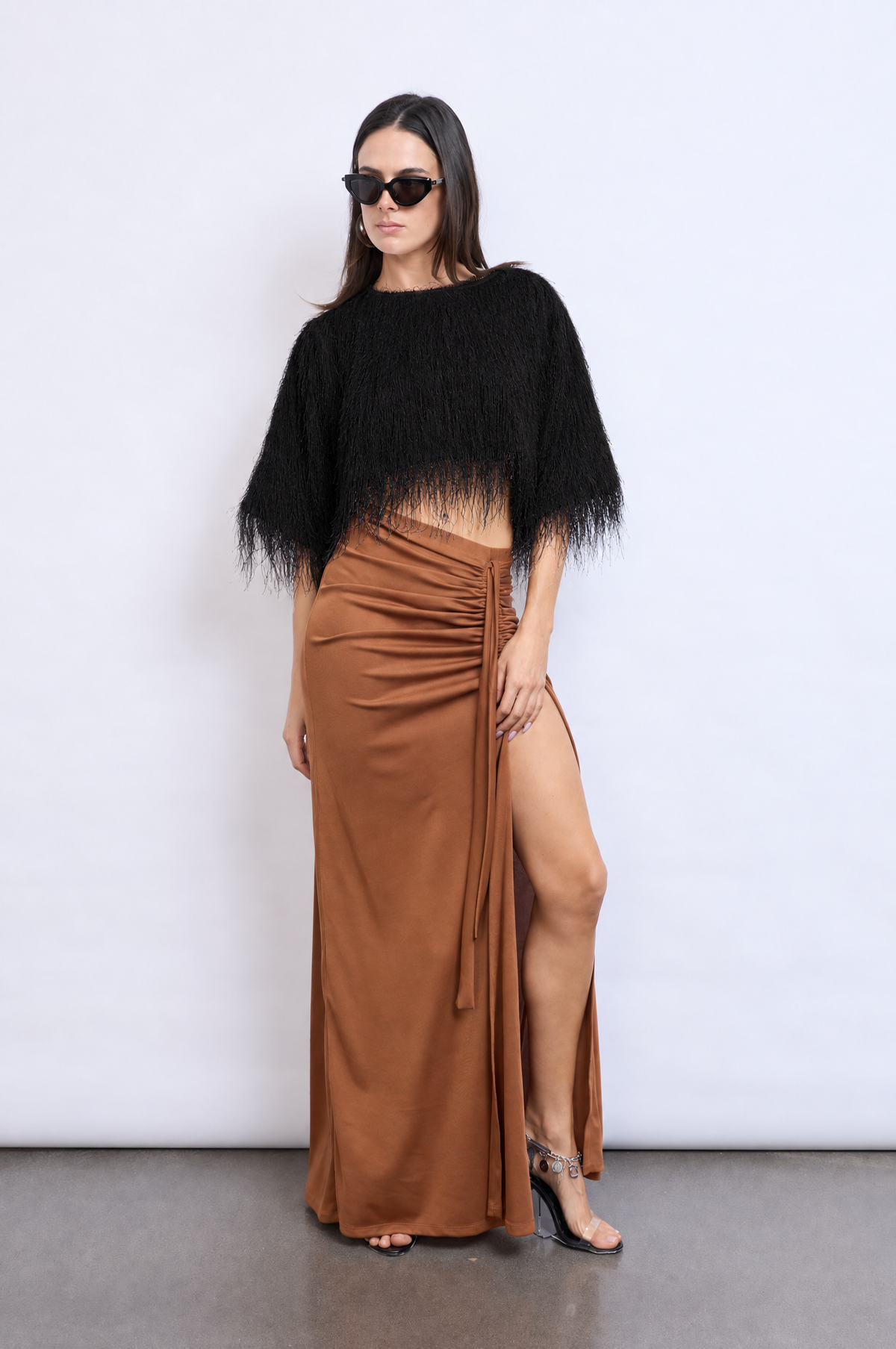 NIGHT DRIVE TOP | BLACK