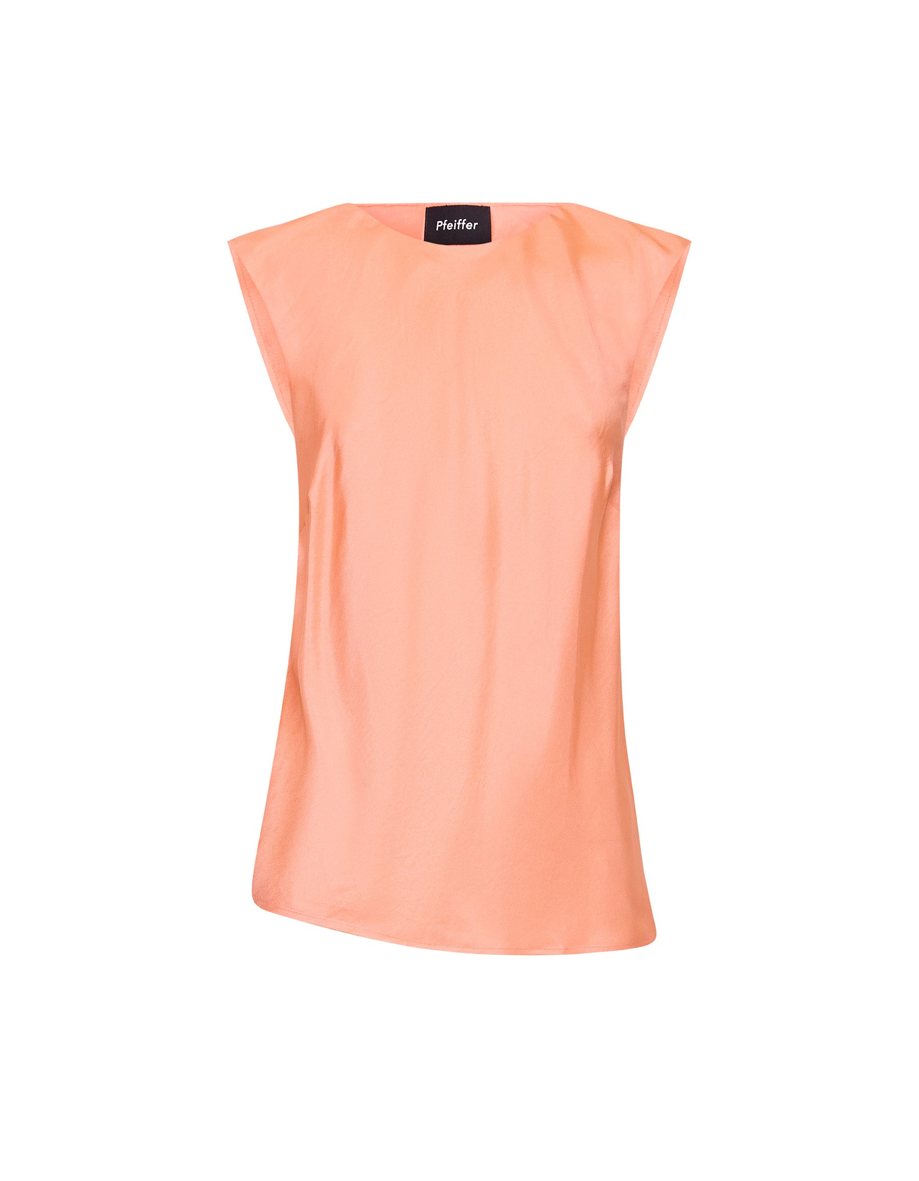 RAF SILK REVERSIBLE TOP | PEACH