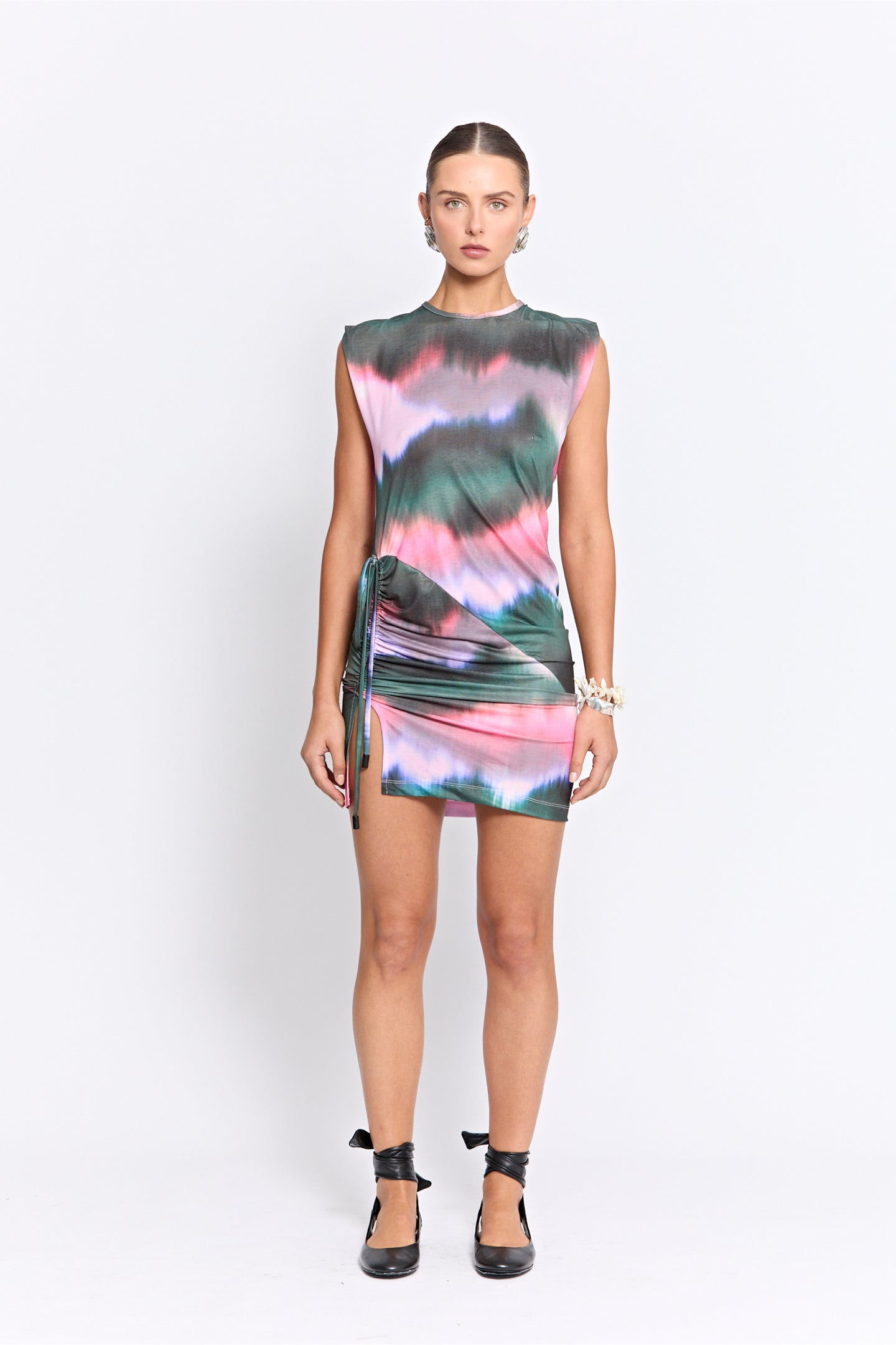 CALLOWAY REVERSIBLE MINI DRESS | PINK HAZE