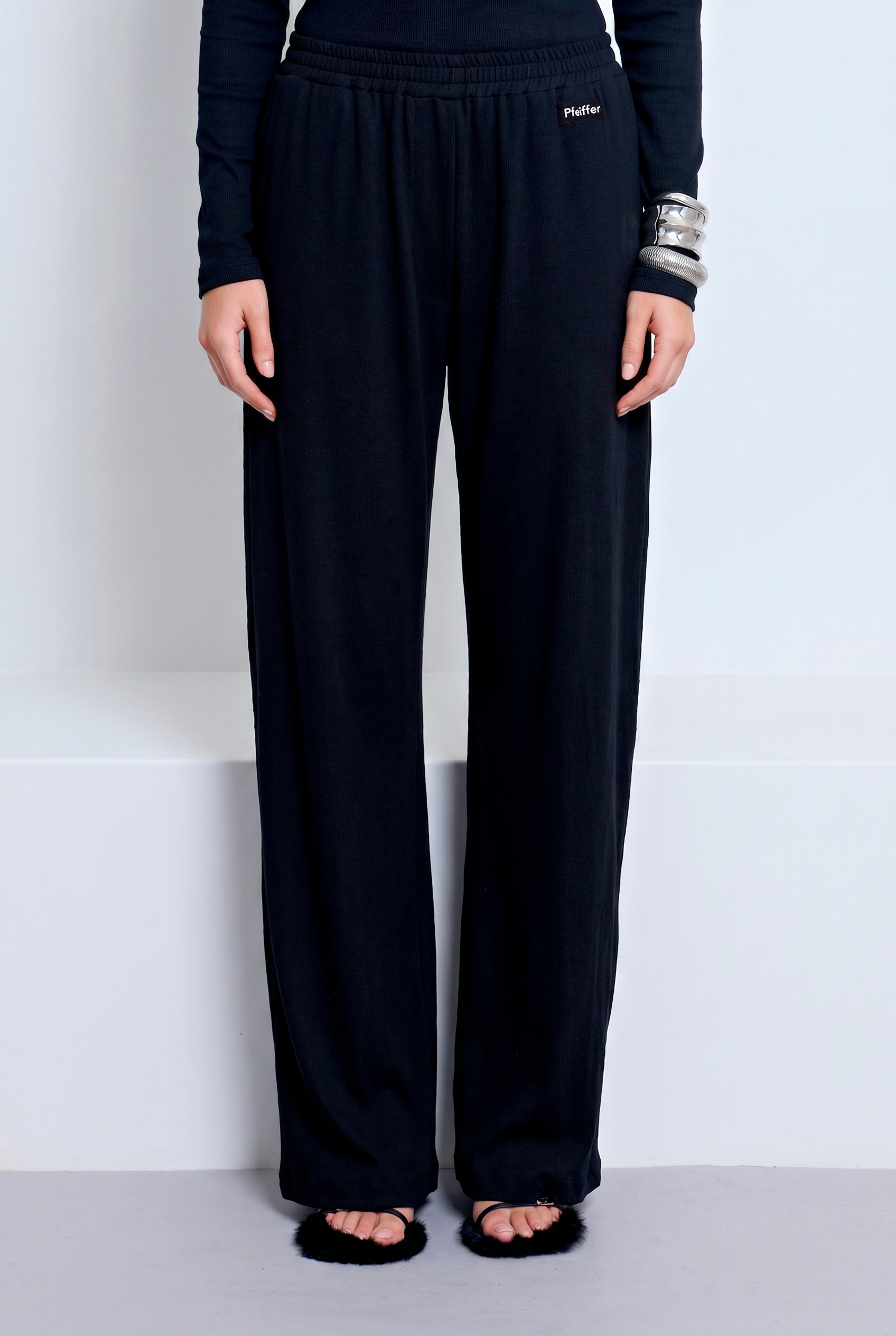 BISCAYNE LOUNGE PANT | BLACK