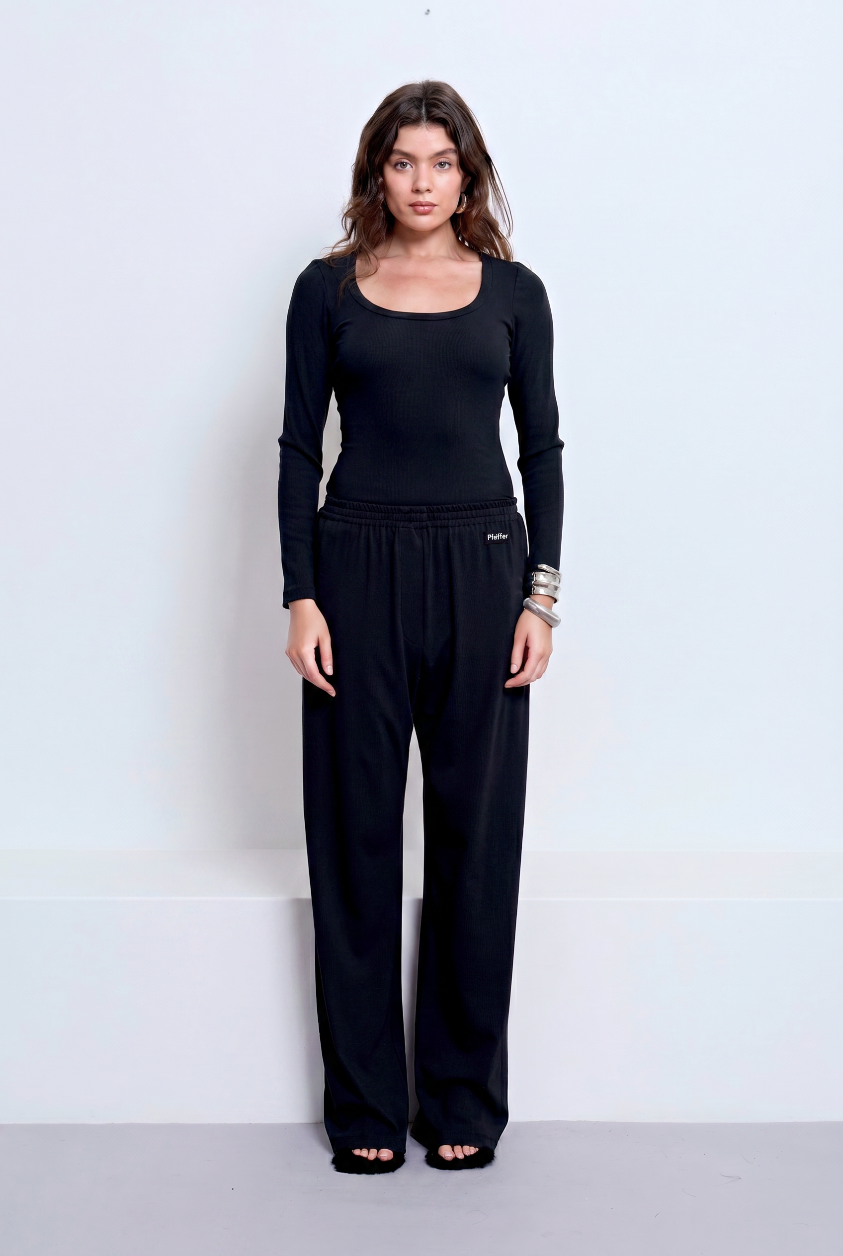 BISCAYNE LOUNGE PANT | BLACK