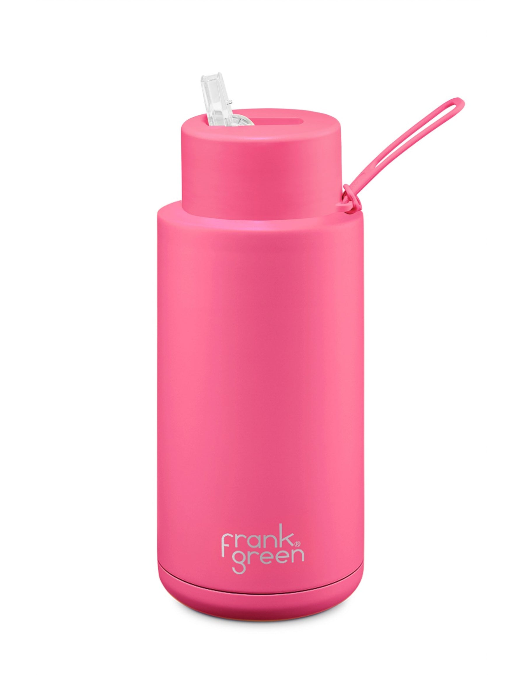 FRANK GREEN REUSABLE BOTTLE- NEON PINK