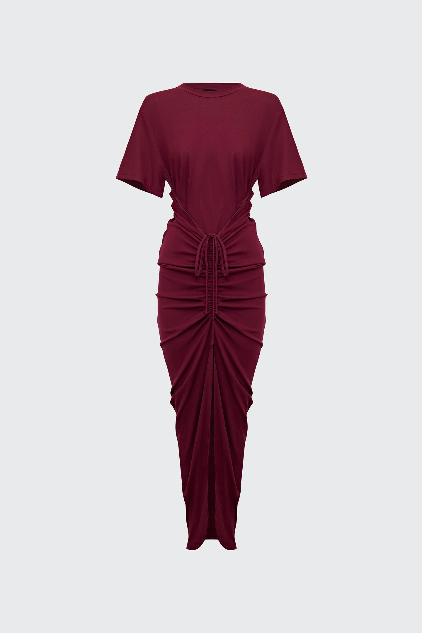NIKO MAXI DRESS | BURGUNDY