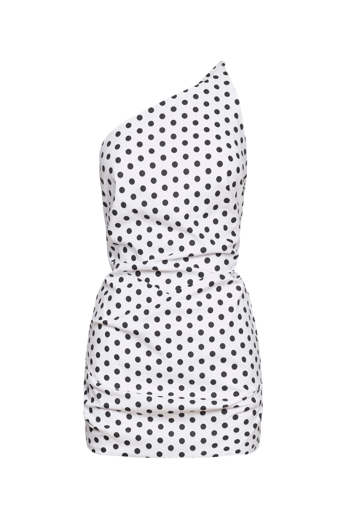 HUGO LINEN DRESS | POLKA DOT