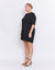 808 DISCO TEE DRESS | BLACK