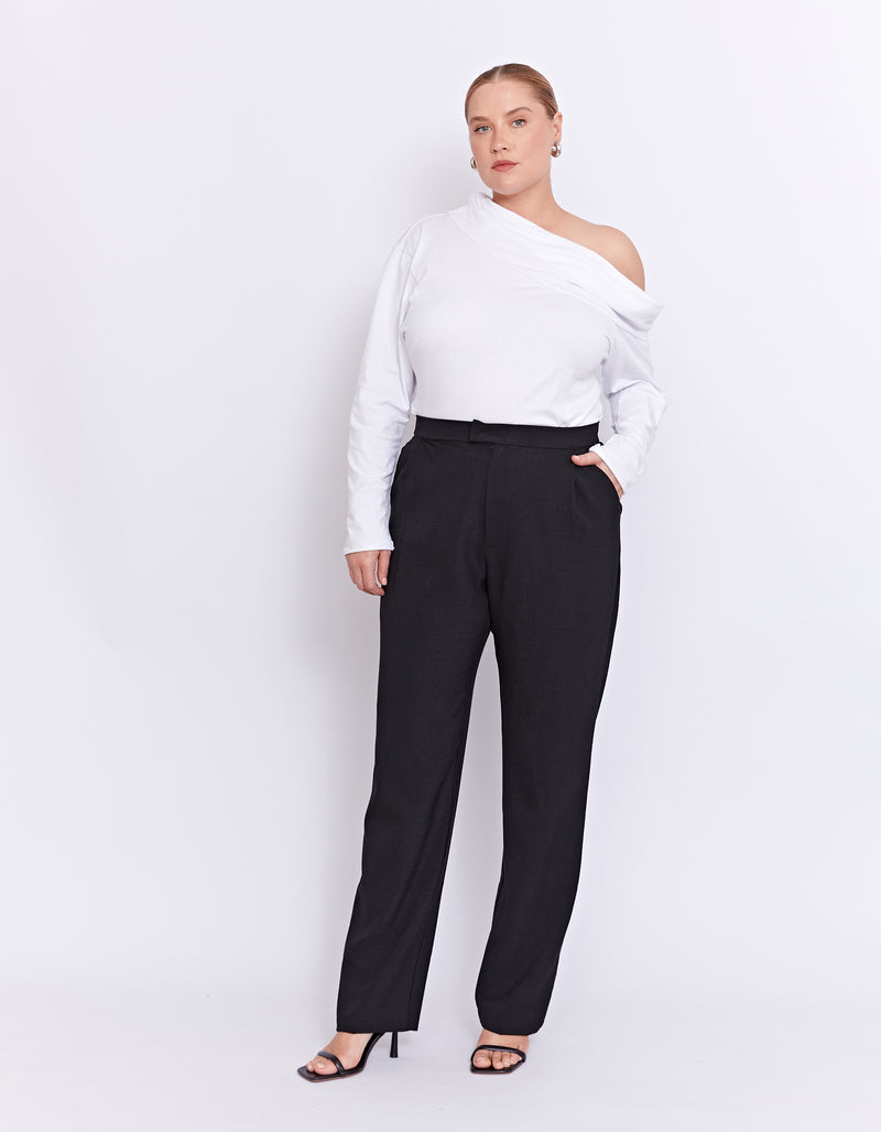THE BAXTER TAILORED PANT | BLACK