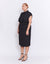 GRENADA MIDI SHIRT DRESS | BLACK