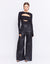 THE MARCELLE LEATHER WIDE LEG PANT | BLACK