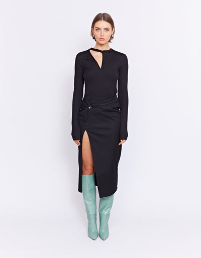 MAAR TOP | BLACK