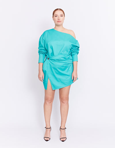 LEWIS DRESS | AQUA