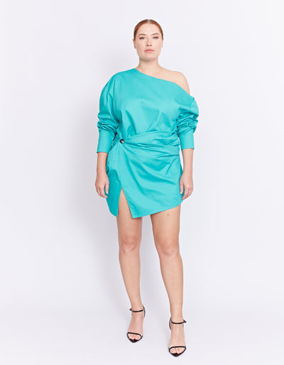 LEWIS DRESS | AQUA
