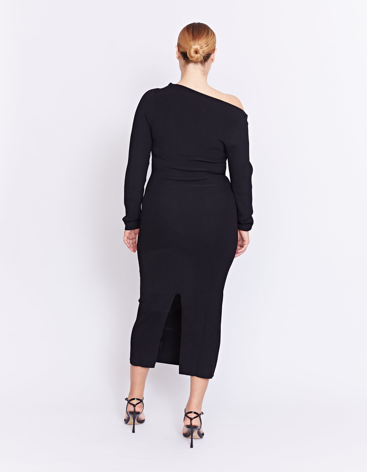 CALABRIA KNIT DRESS | BLACK