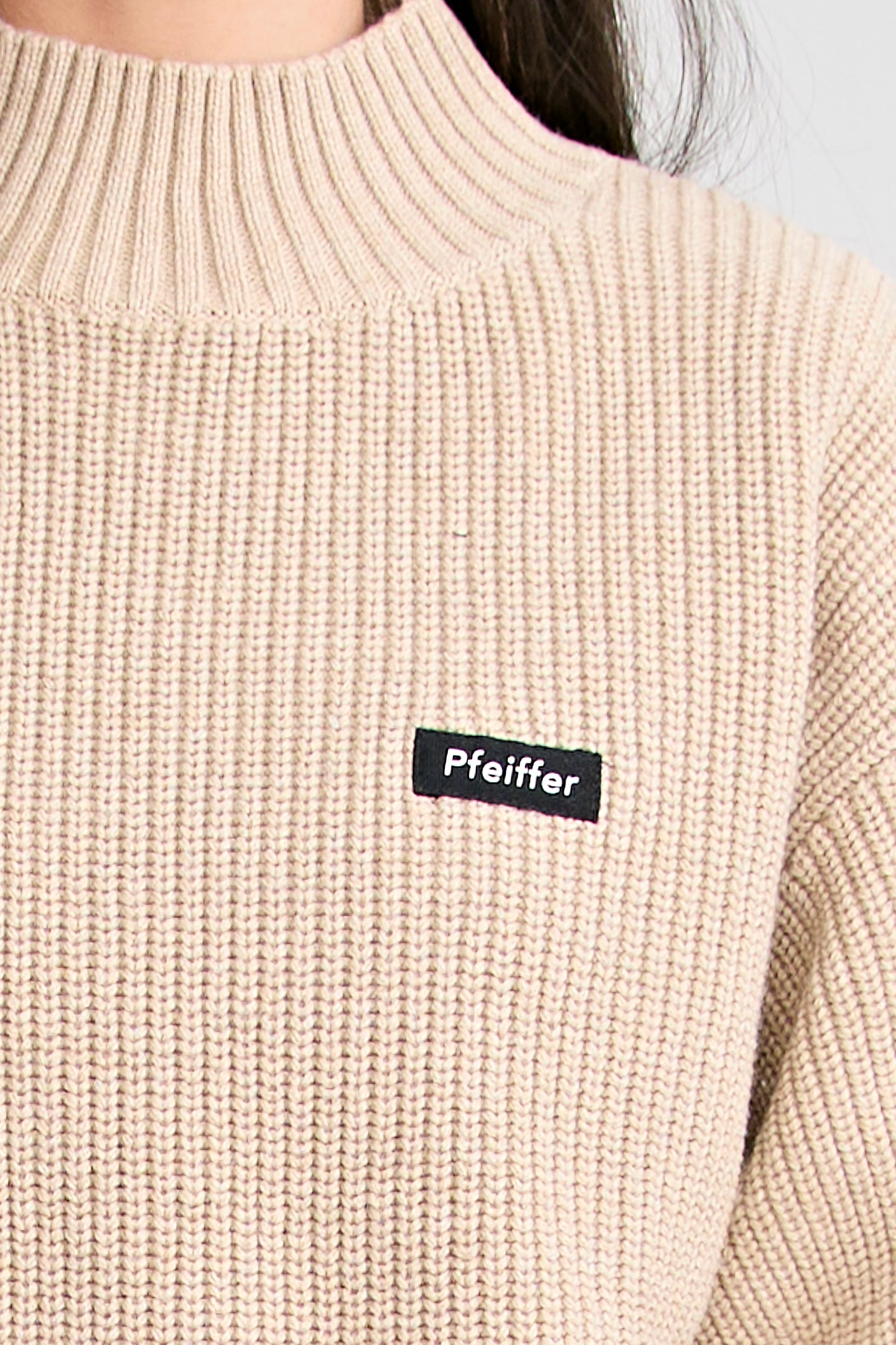 ADAMOS KNIT JUMPER | SAND
