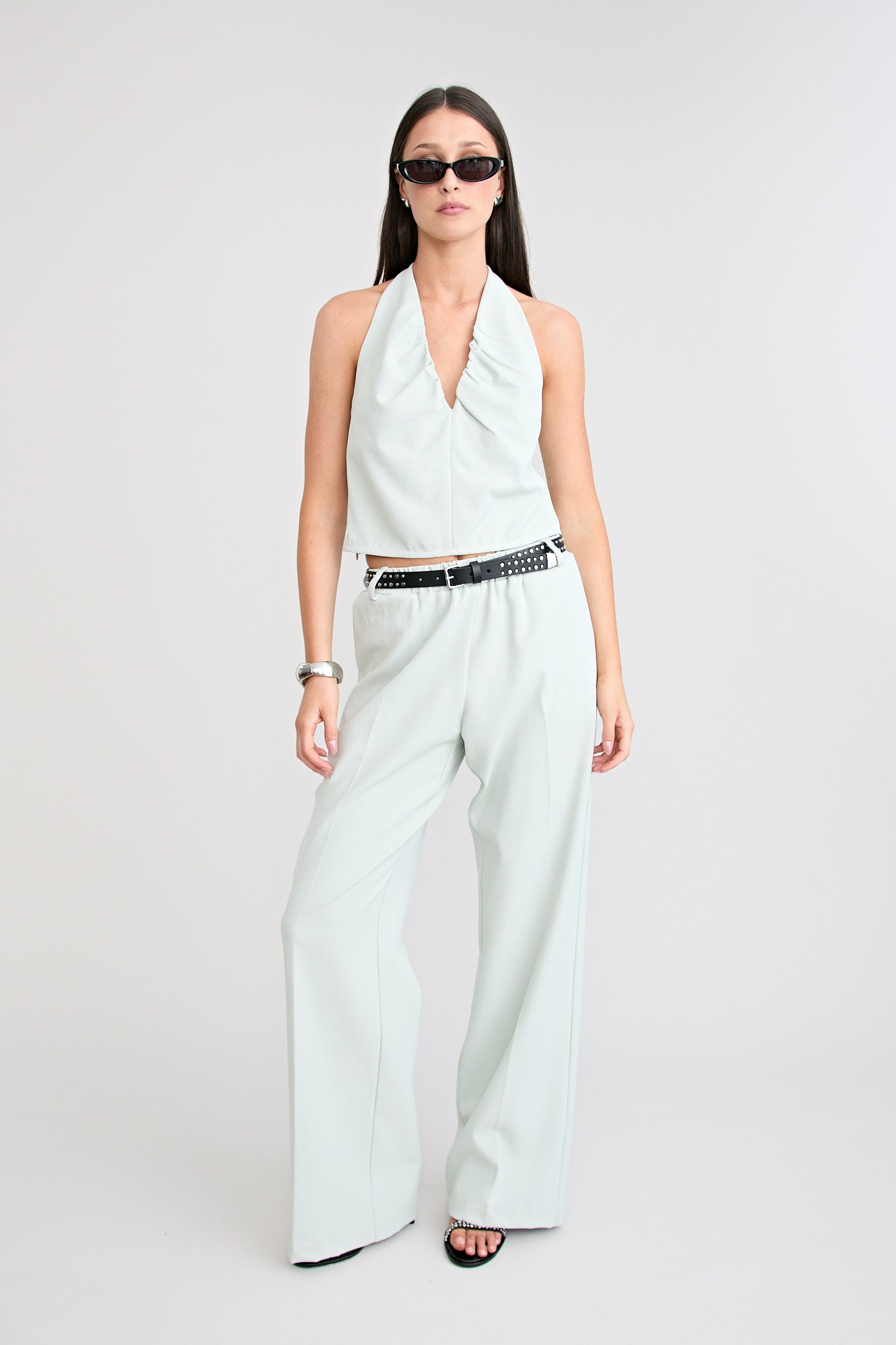SANTO HALTER TOP | SAGE