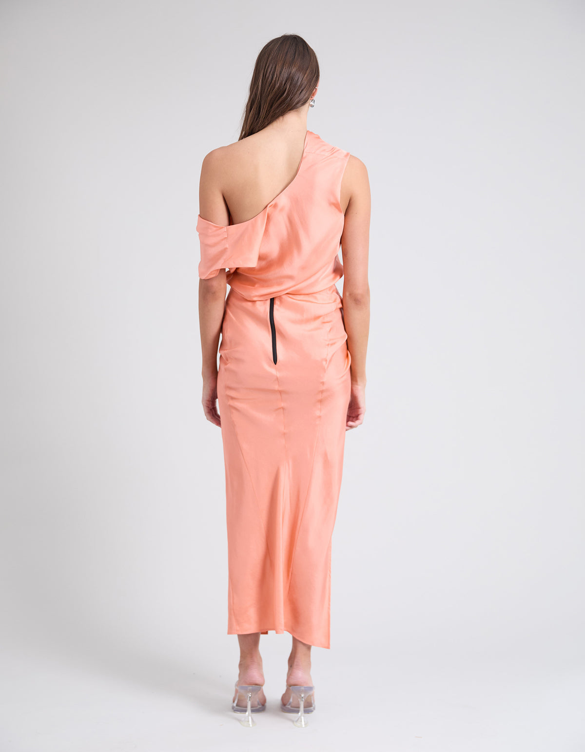 RAF SILK REVERSIBLE TOP | PEACH