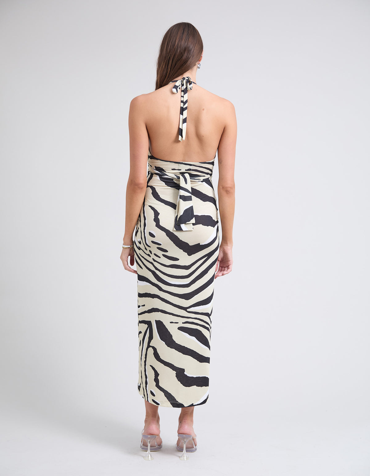 TOCA TIE UP DRESS | ZEBRA