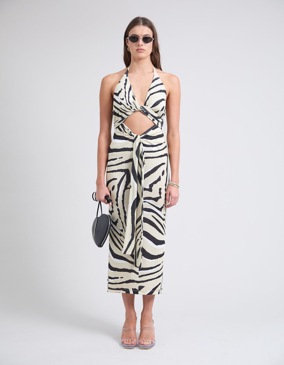 TOCA TIE UP DRESS | ZEBRA