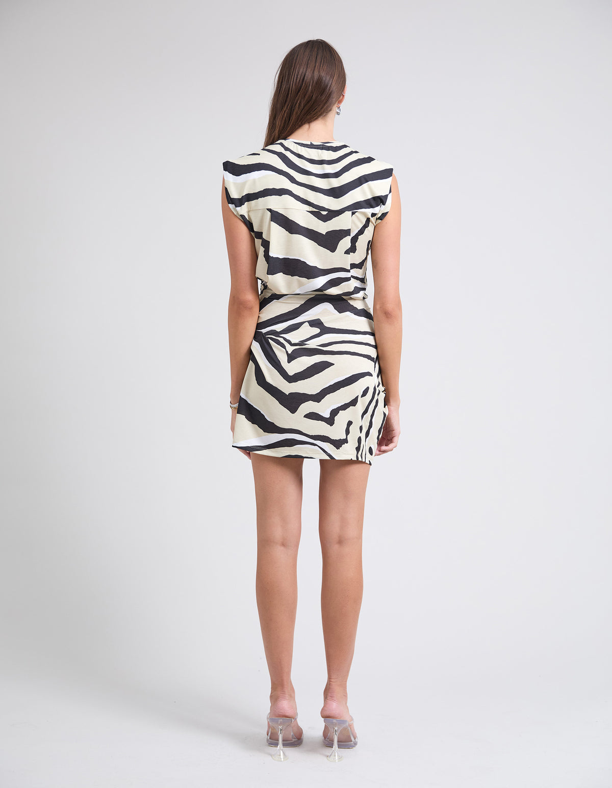 TOCA TWIST DRESS | ZEBRA